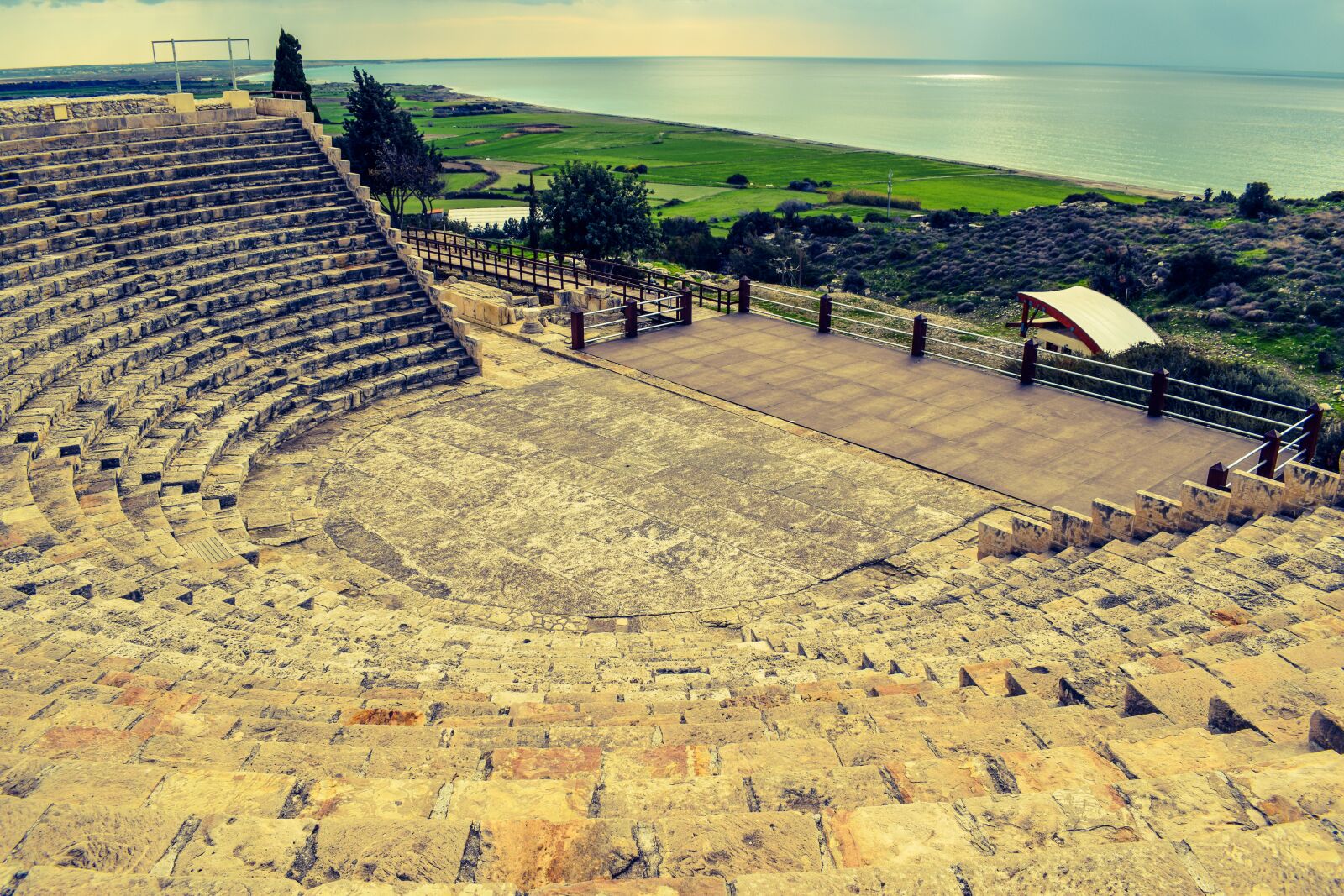 Nikon D3300 sample photo. Cyprus, kourion, ancient theatre photography