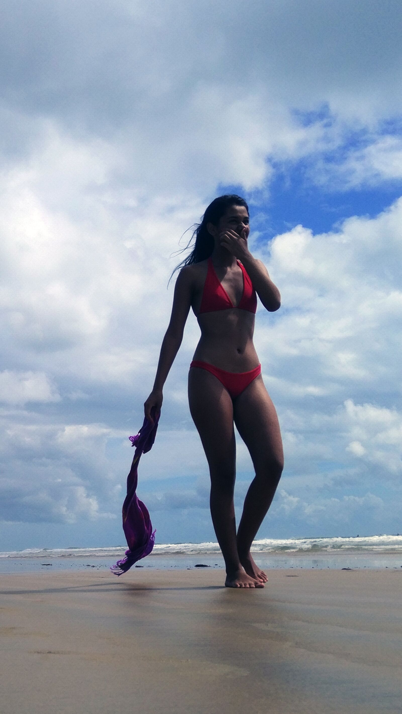 Xiaomi MIX sample photo. Beach, woman, bikini photography