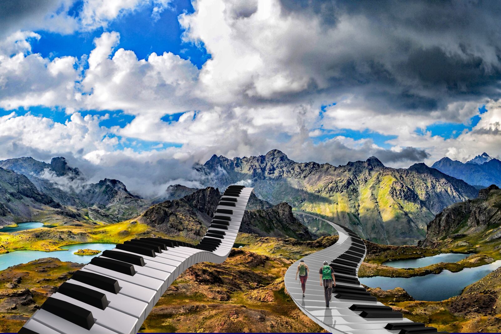 Nikon D5100 sample photo. Mountains, piano, people photography