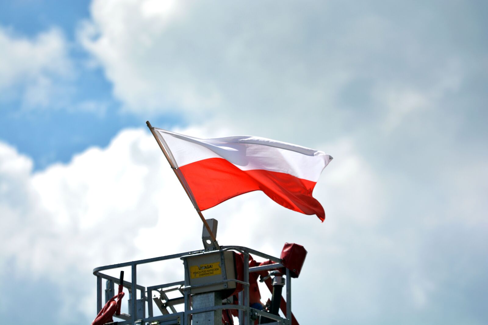 Nikon D7100 sample photo. Polish flag, the ceremony photography