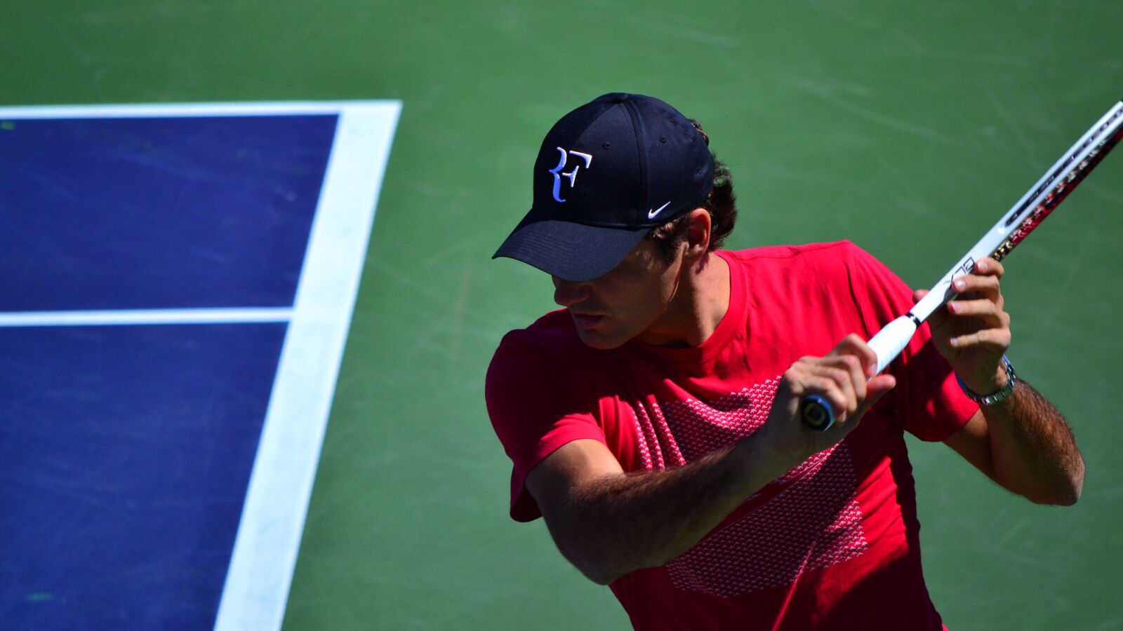 Nikon D3100 sample photo. Tennis, federer, roger federer photography