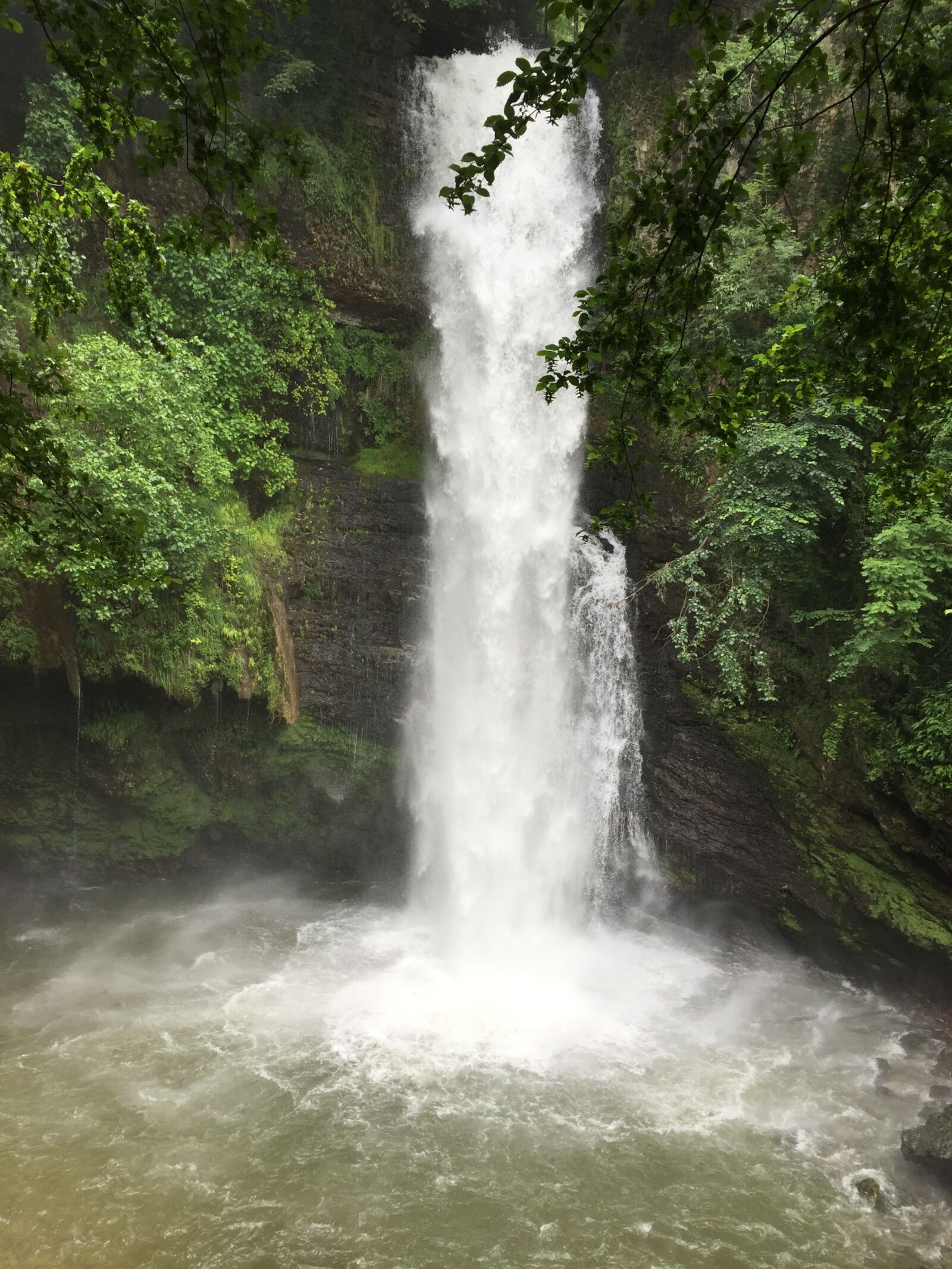 Apple iPhone 6 sample photo. Waterfall, nature, waterfalls photography