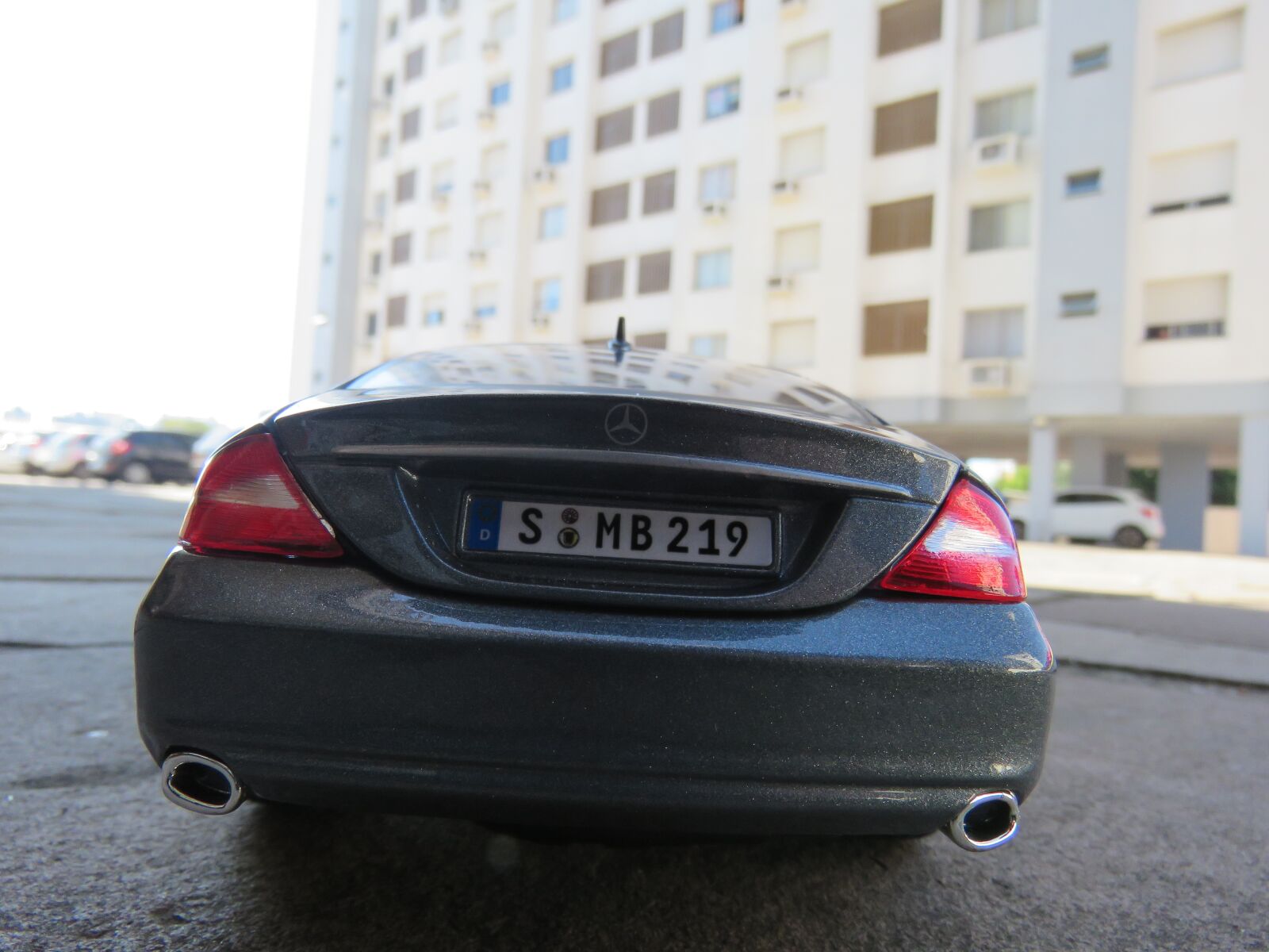Canon PowerShot SX60 HS sample photo. Miniature, car, mercedes photography