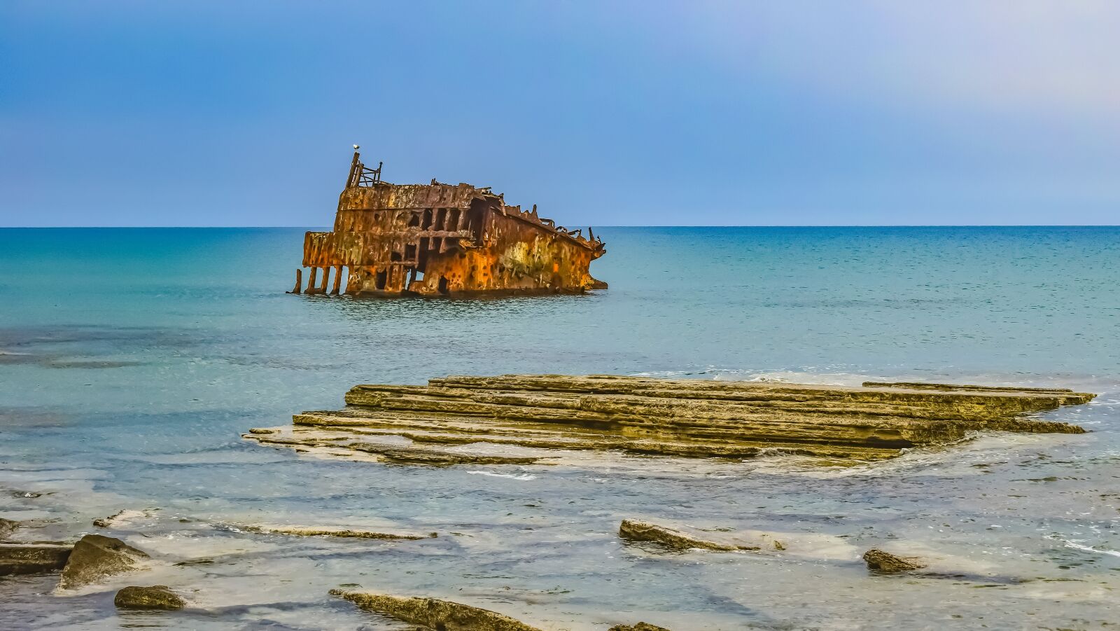 Nikon D3300 sample photo. Shipwreck, wreck, sea photography