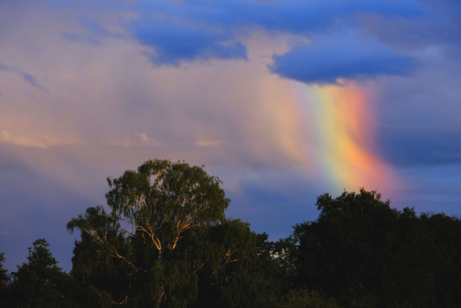 Fujifilm X-T3 sample photo. Sky, clouds, rainbow photography