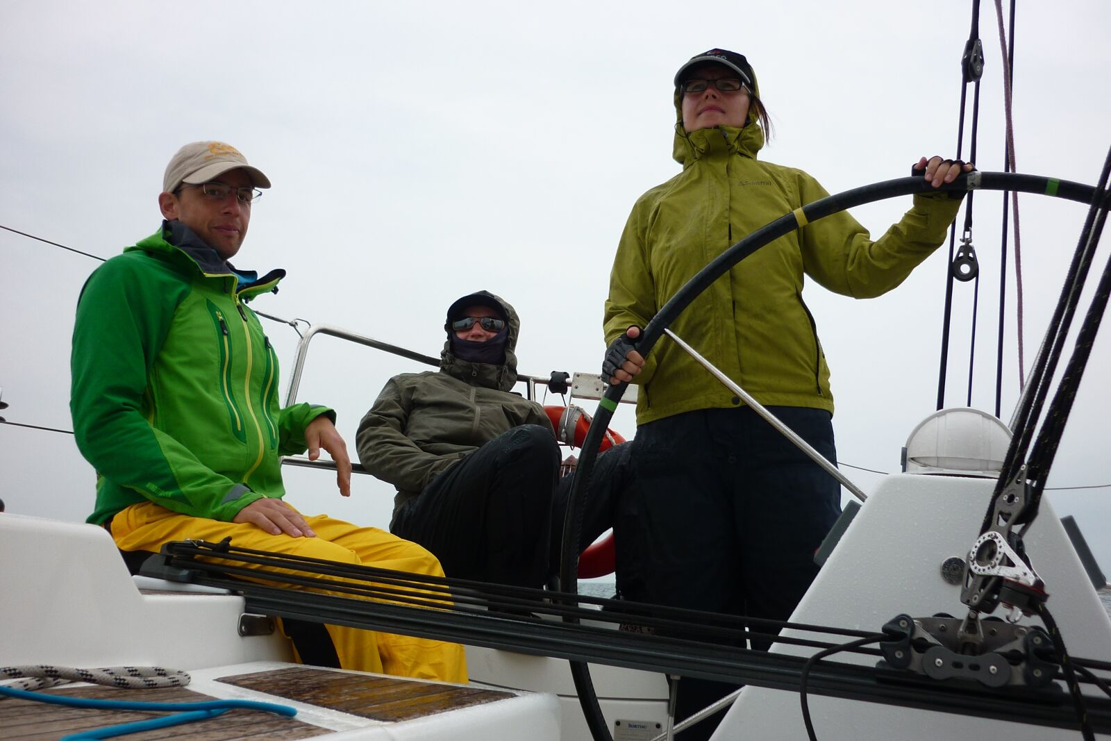 Panasonic DMC-FS7 sample photo. Baltic sea, sail, fog photography