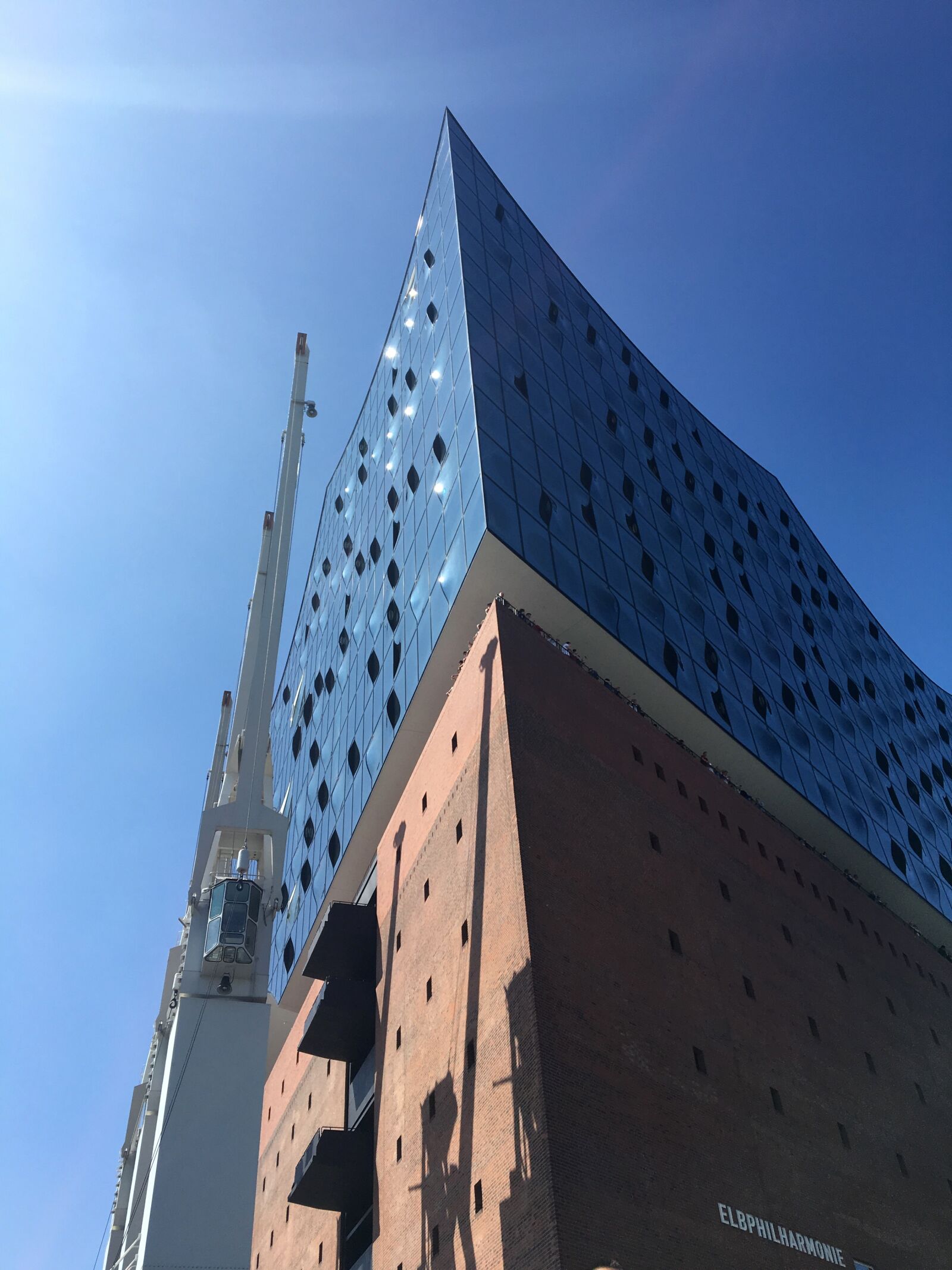 Apple iPhone 6s sample photo. Elbe philharmonic hall, hamburg photography