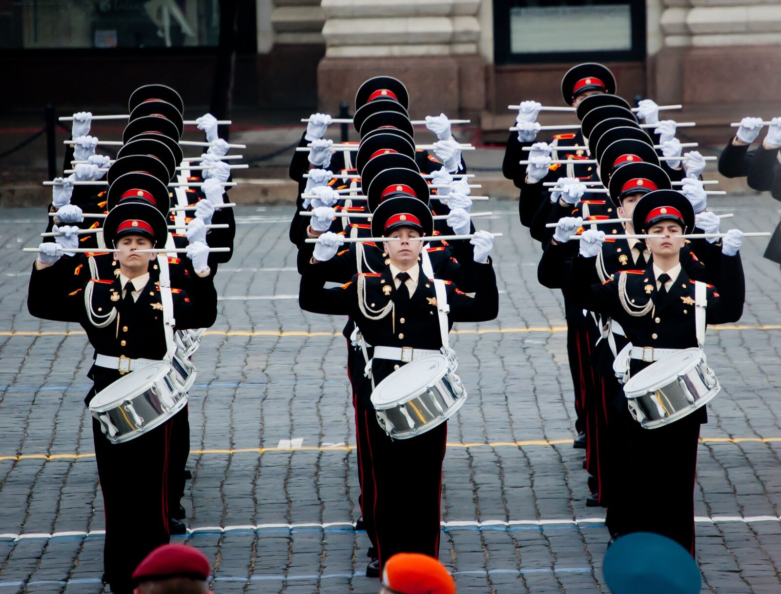 Nikon D50 sample photo. Parade, drummers, musicians photography