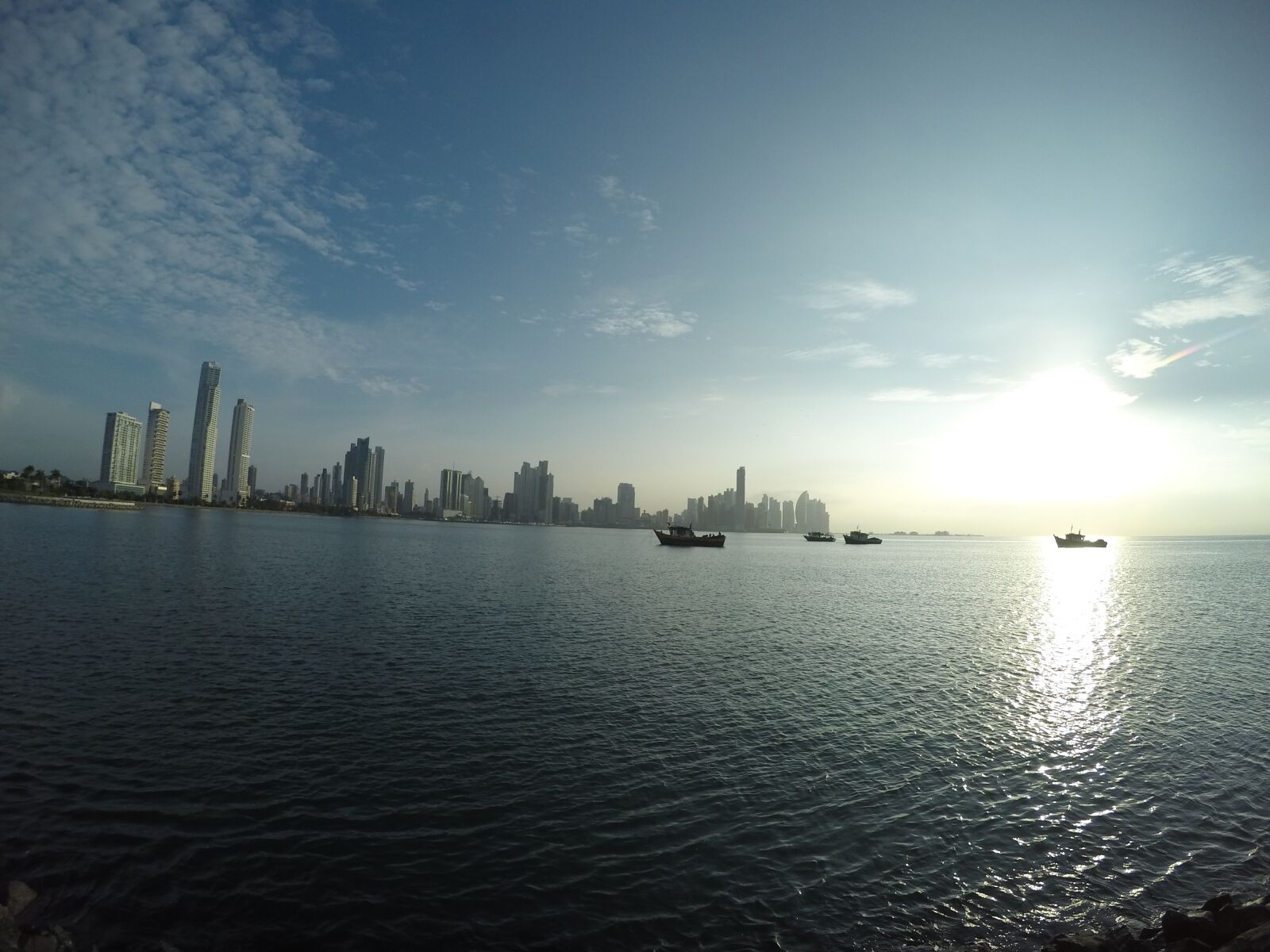 GoPro HERO4 Silver sample photo. Panama, bay, sea photography