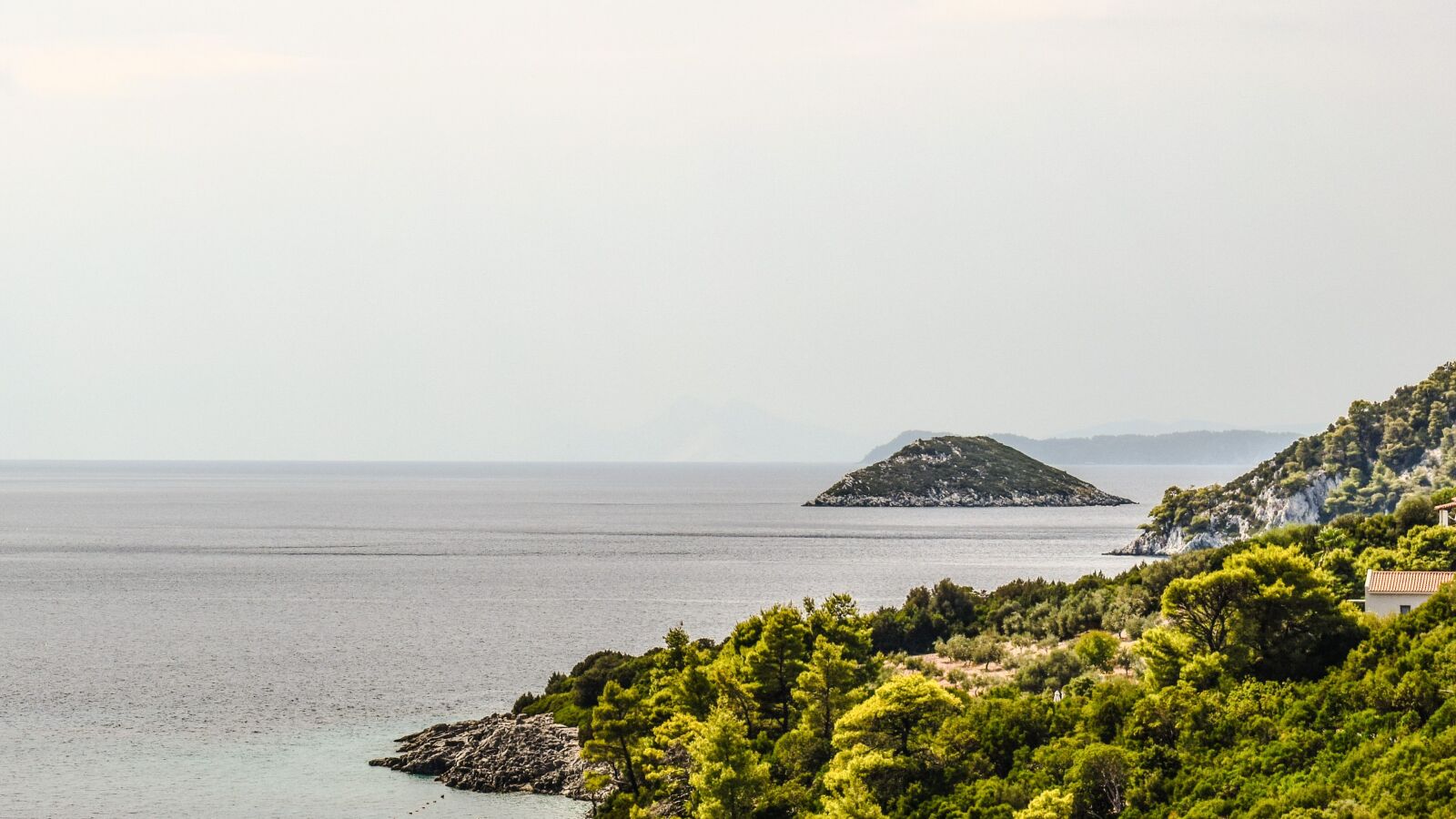 Nikon D3300 sample photo. Greece, skopelos, coastline photography