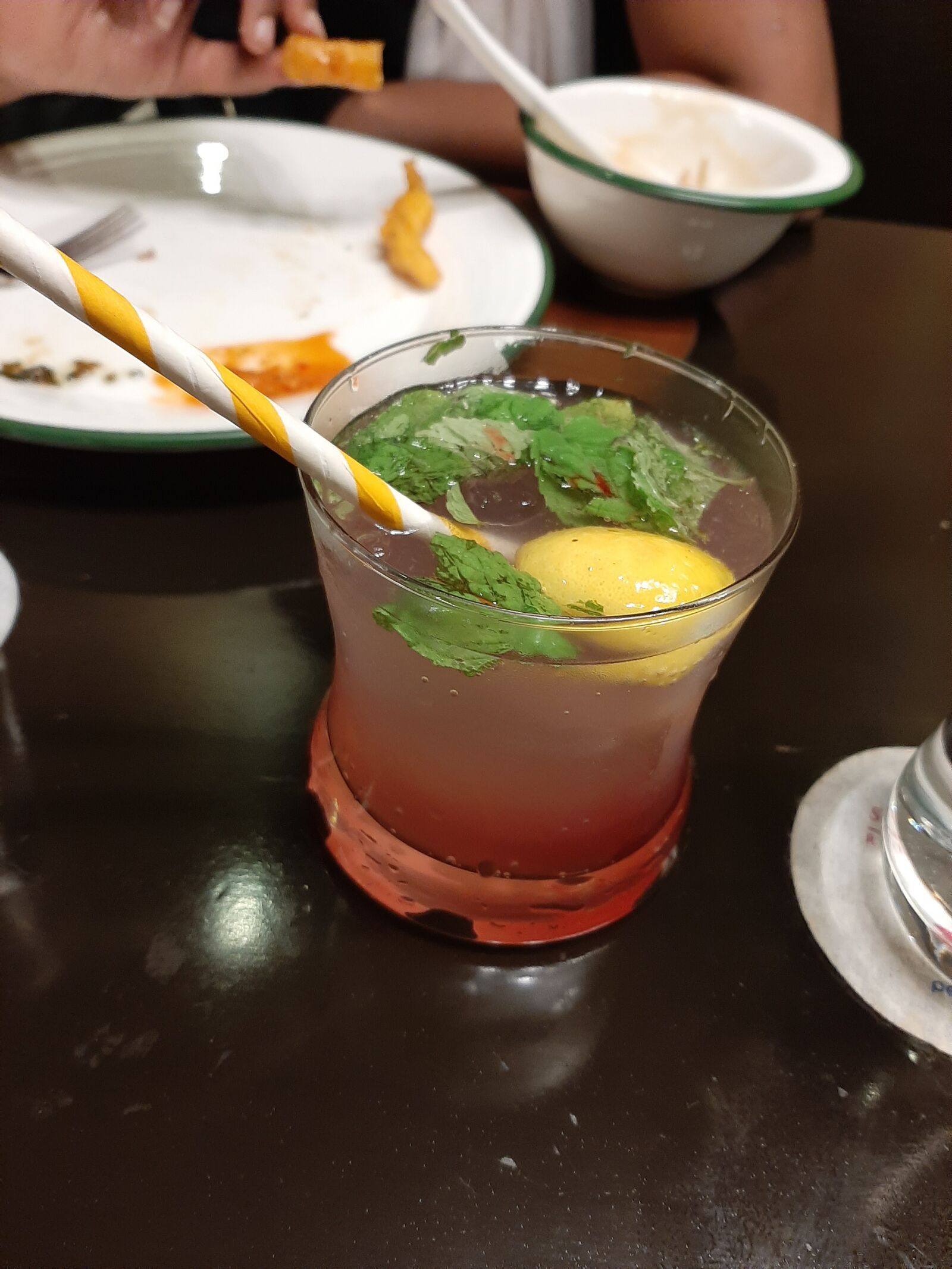 Samsung SM-A505F sample photo. Drink, mint, lemon photography