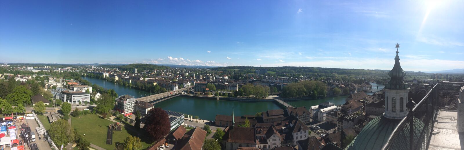 Apple iPhone 6 sample photo. Panorama, city, solothurn photography