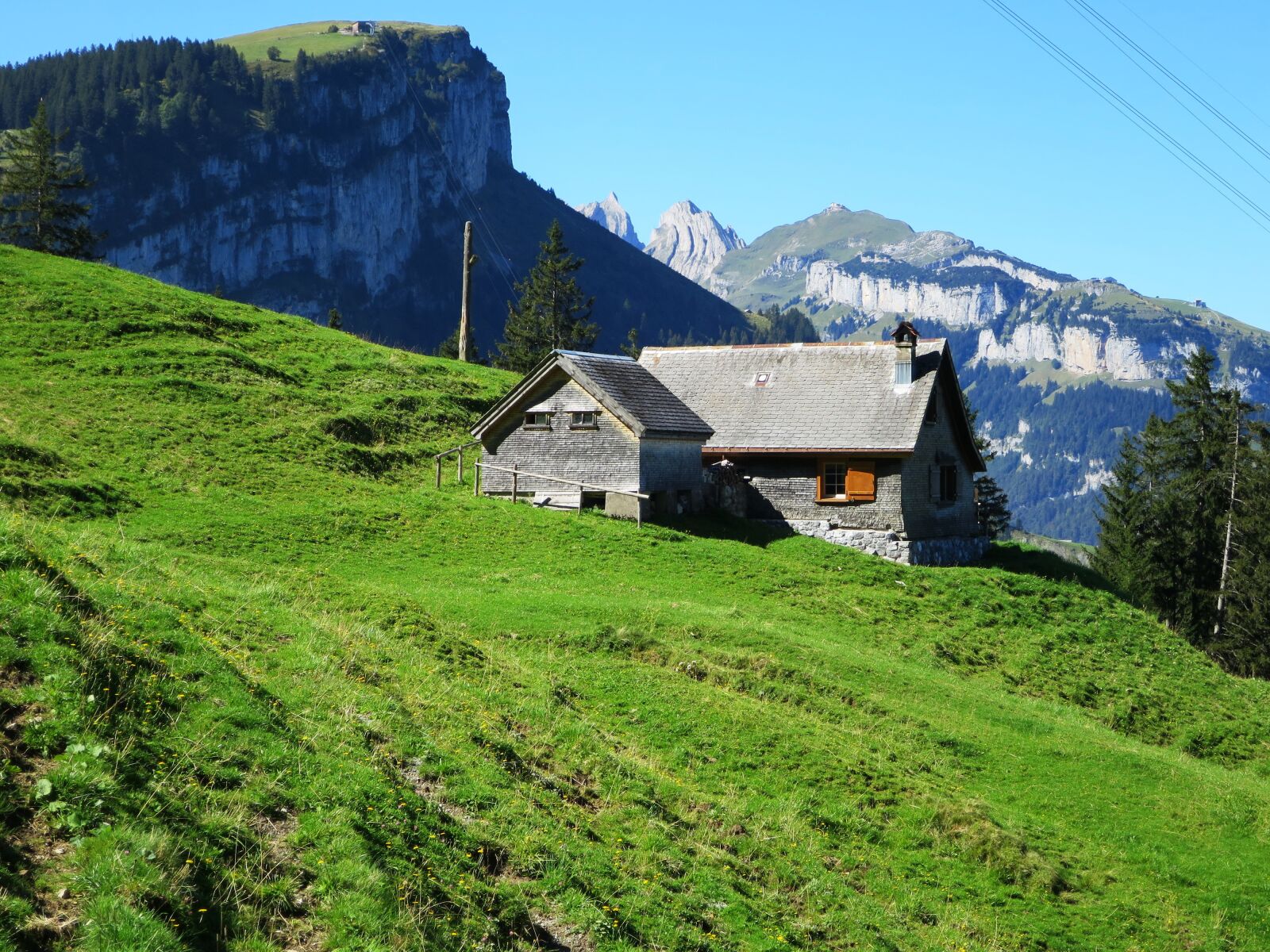 Canon PowerShot S120 sample photo. Alpine hut, alps, house photography