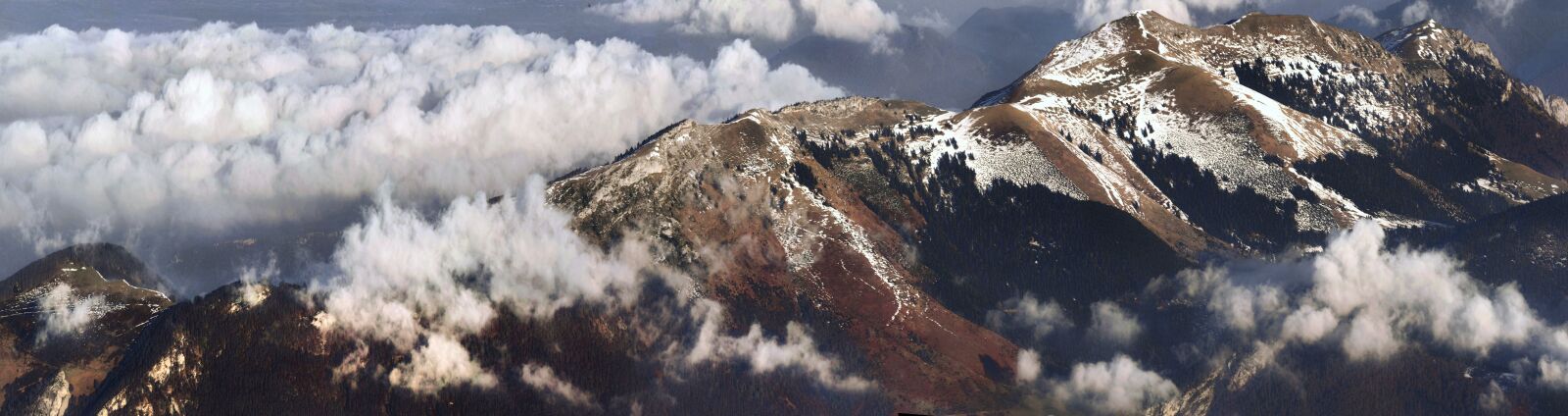 Nikon D3 sample photo. Mountain, clouds, nature photography