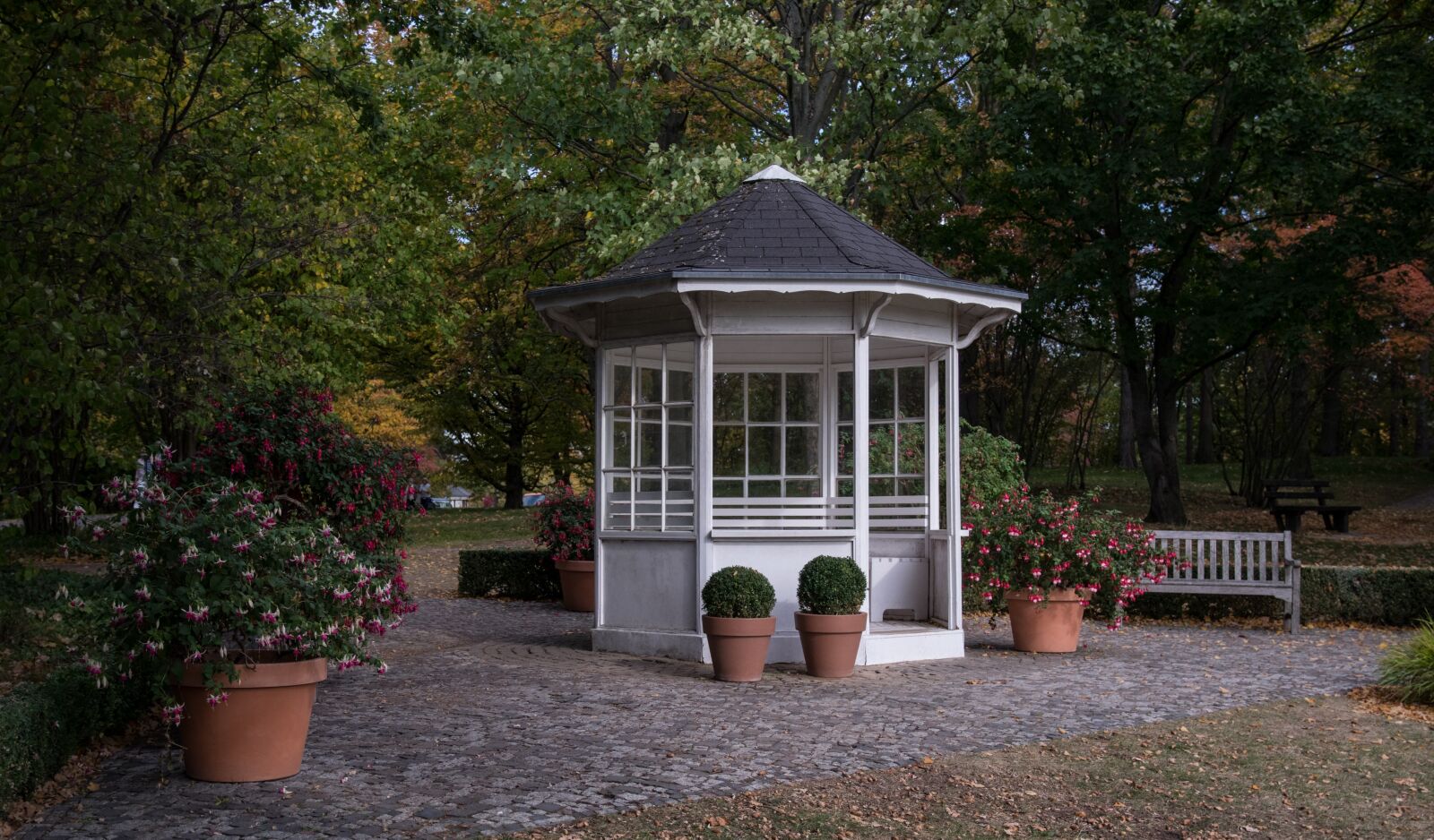 Pentax K-3 sample photo. Garden shed, rest, garden photography