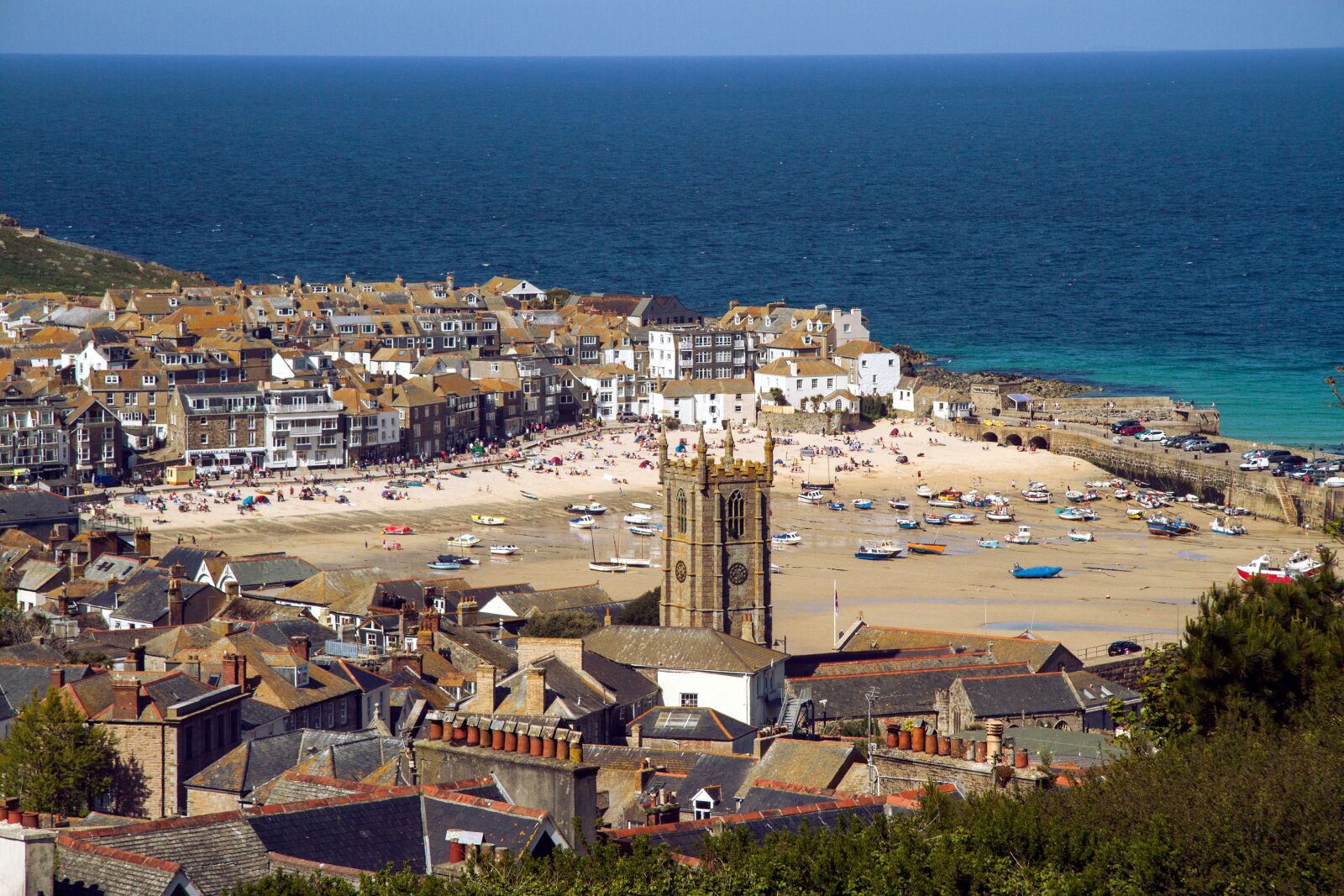 Canon EOS 7D sample photo. St ives, cornwall, england photography