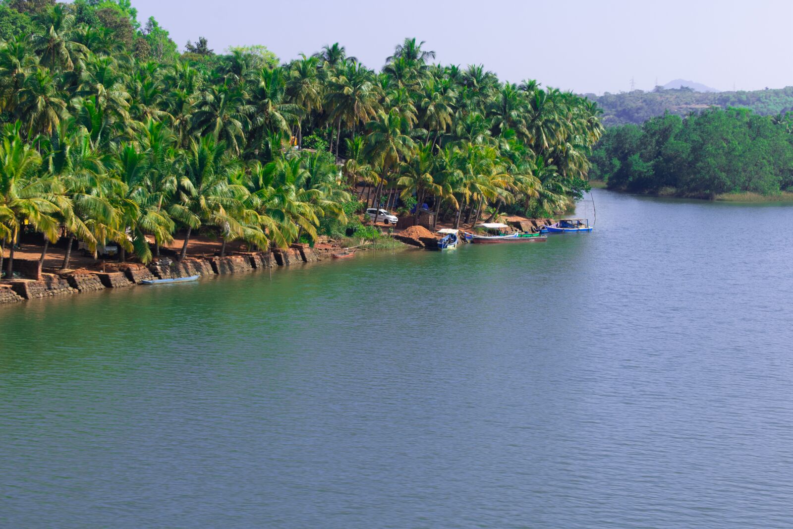 Nikon D3400 sample photo. Coast, boat, river photography