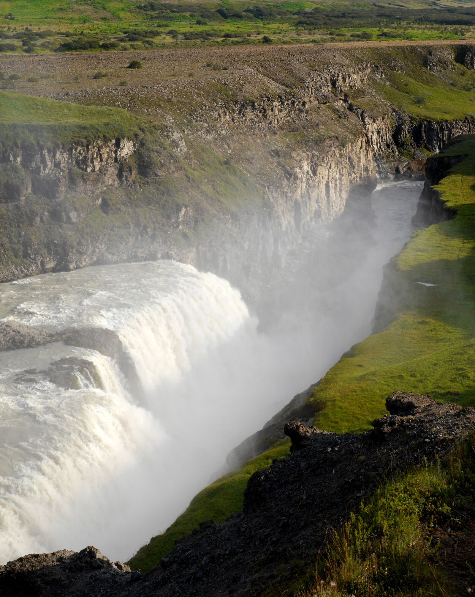 Panasonic Lumix DMC-G6 sample photo. Gulfoss, gorge, hvítá photography