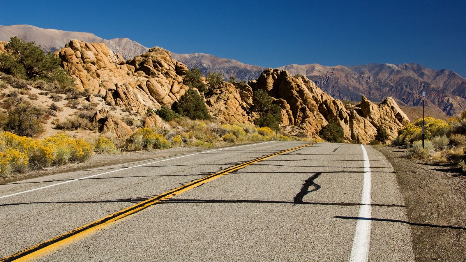 Nikon D50 sample photo. Road, california, usa photography