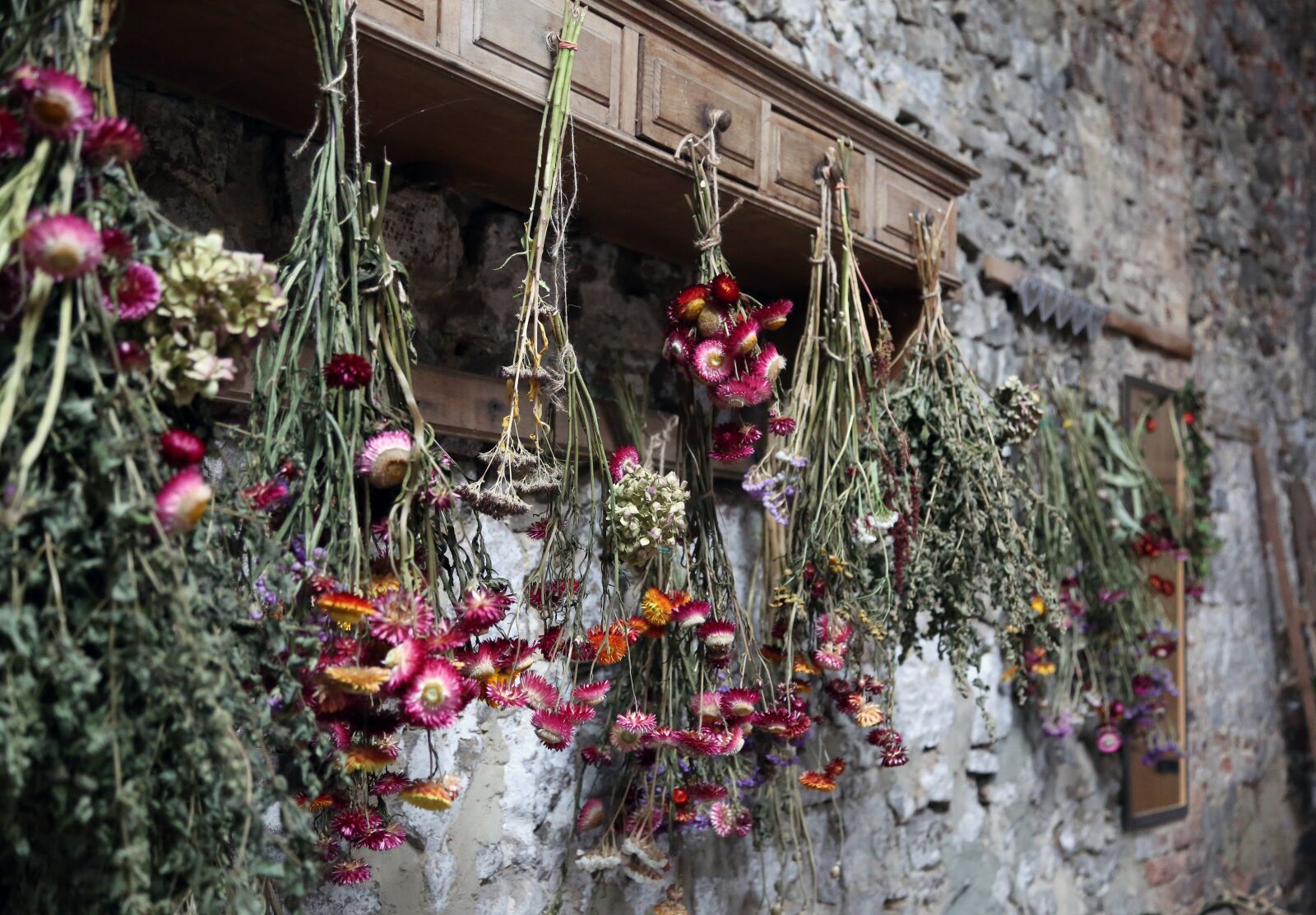 Canon EF 24-105mm F4L IS USM sample photo. Dried flowers, grange, romantic photography