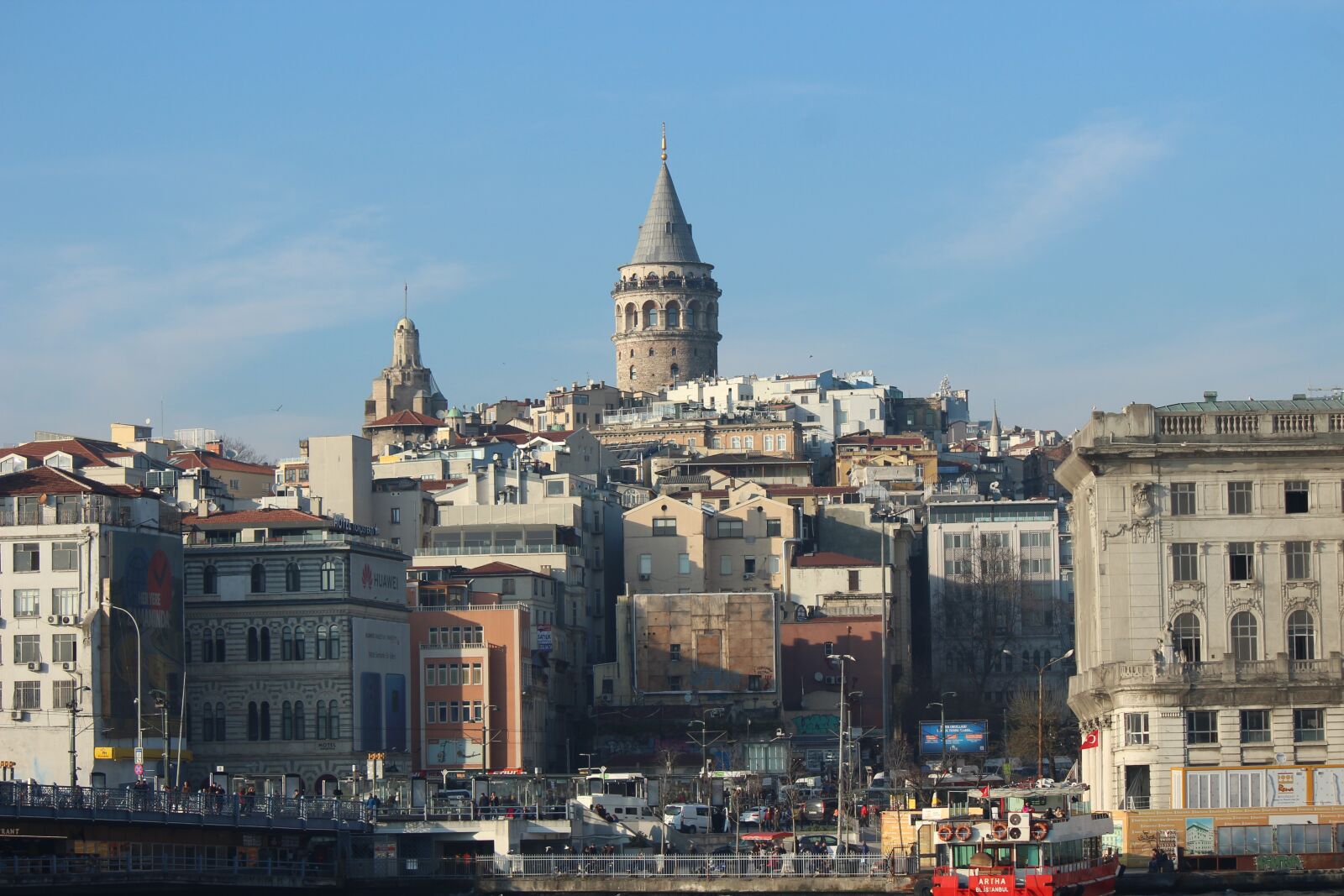 Canon EF-S 55-250mm F4-5.6 IS II sample photo. Galata tower, galata, tower photography