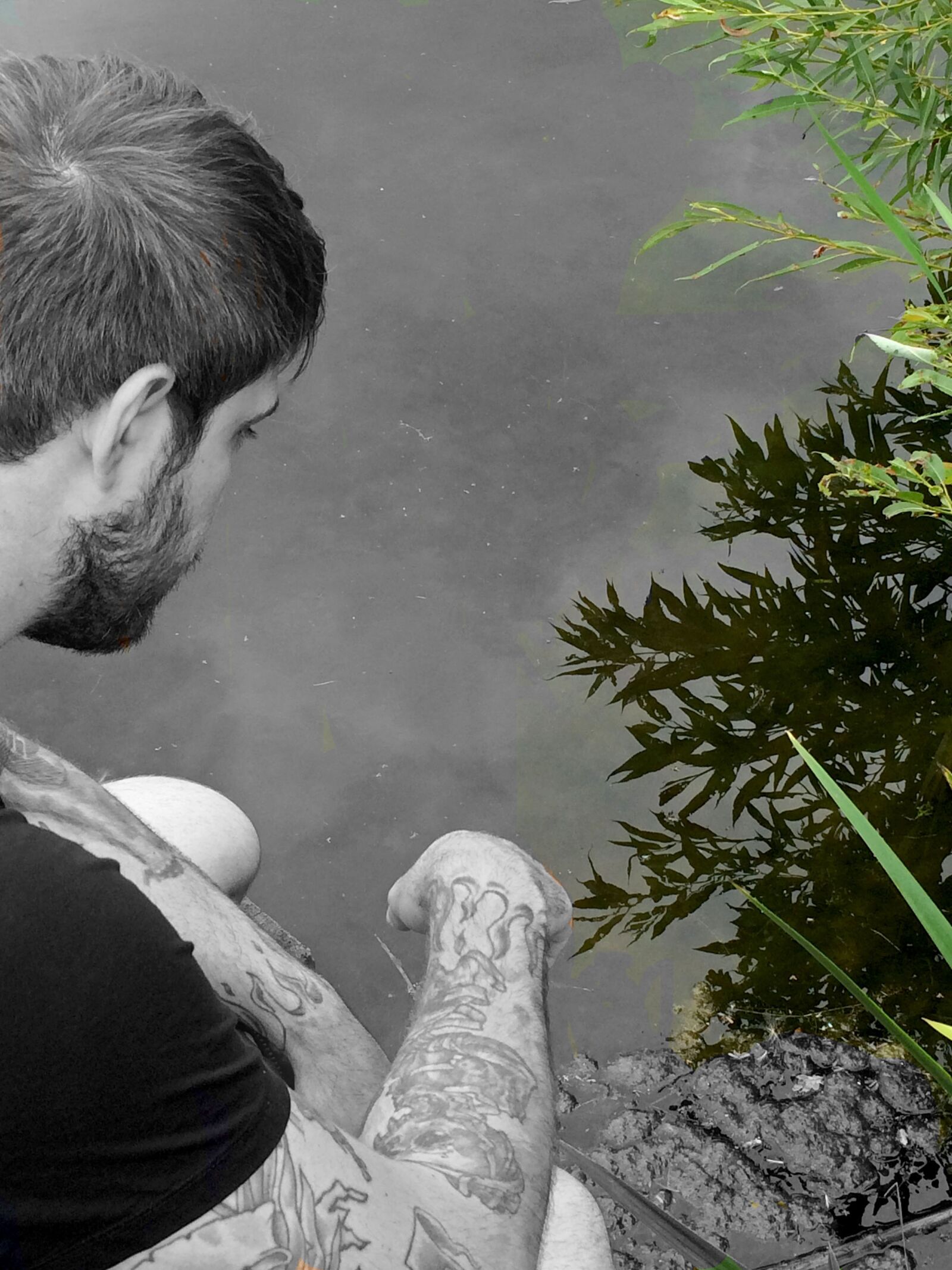 iPhone 5s back camera 4.15mm f/2.2 sample photo. Pensive, nature, lake photography