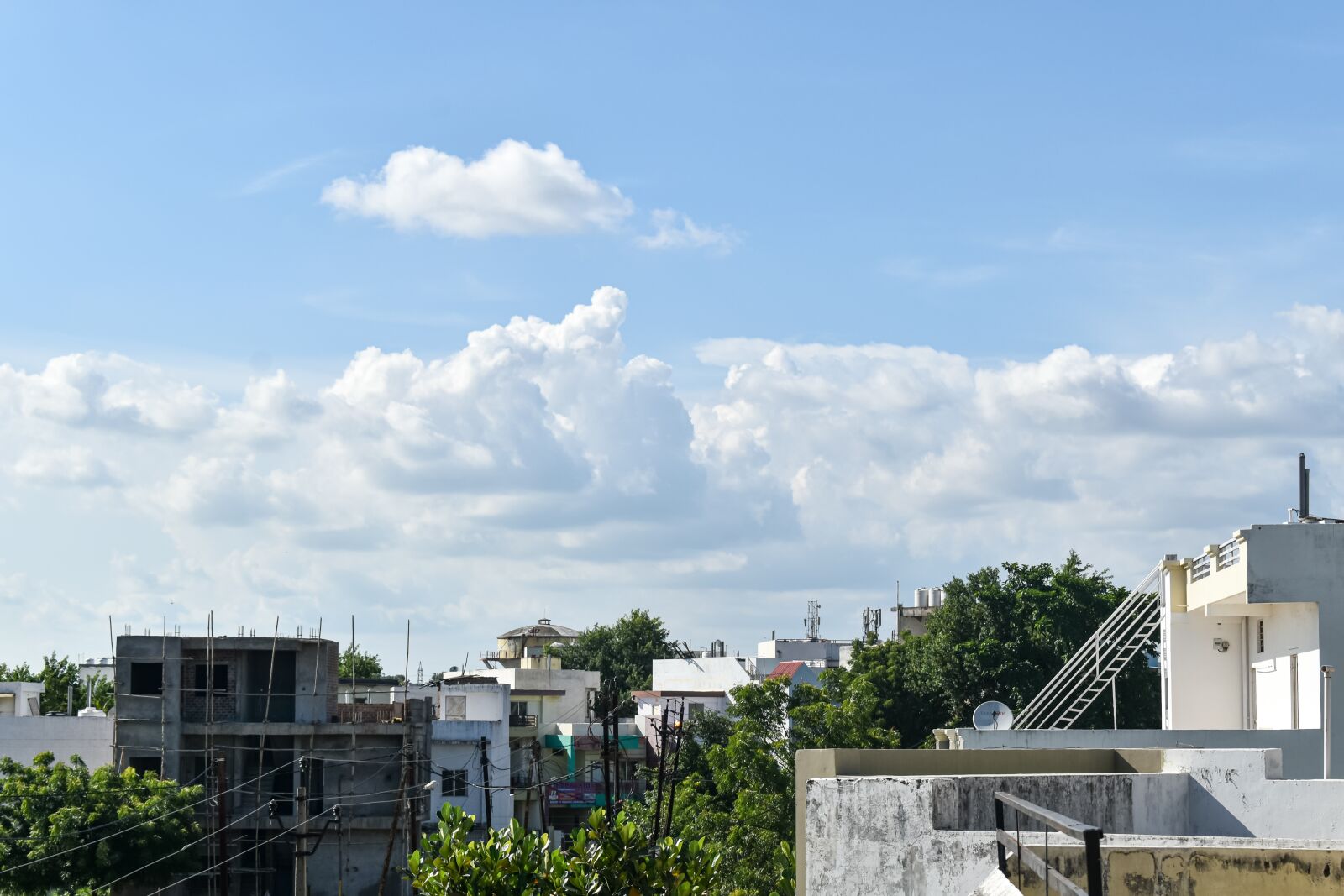 Nikon D3500 sample photo. Sky, blue, space photography