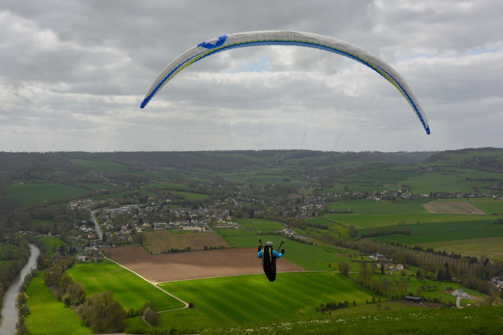 Nikon D5200 sample photo. Paragliders, free flight, panoramic photography