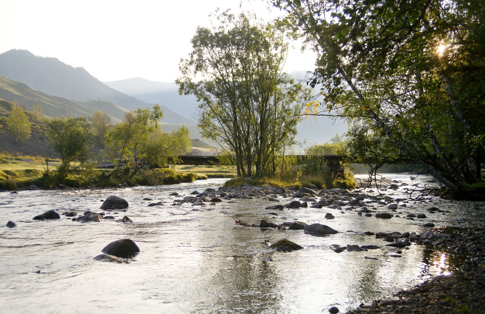 Sony Alpha DSLR-A850 sample photo. Landscape, river, nature photography