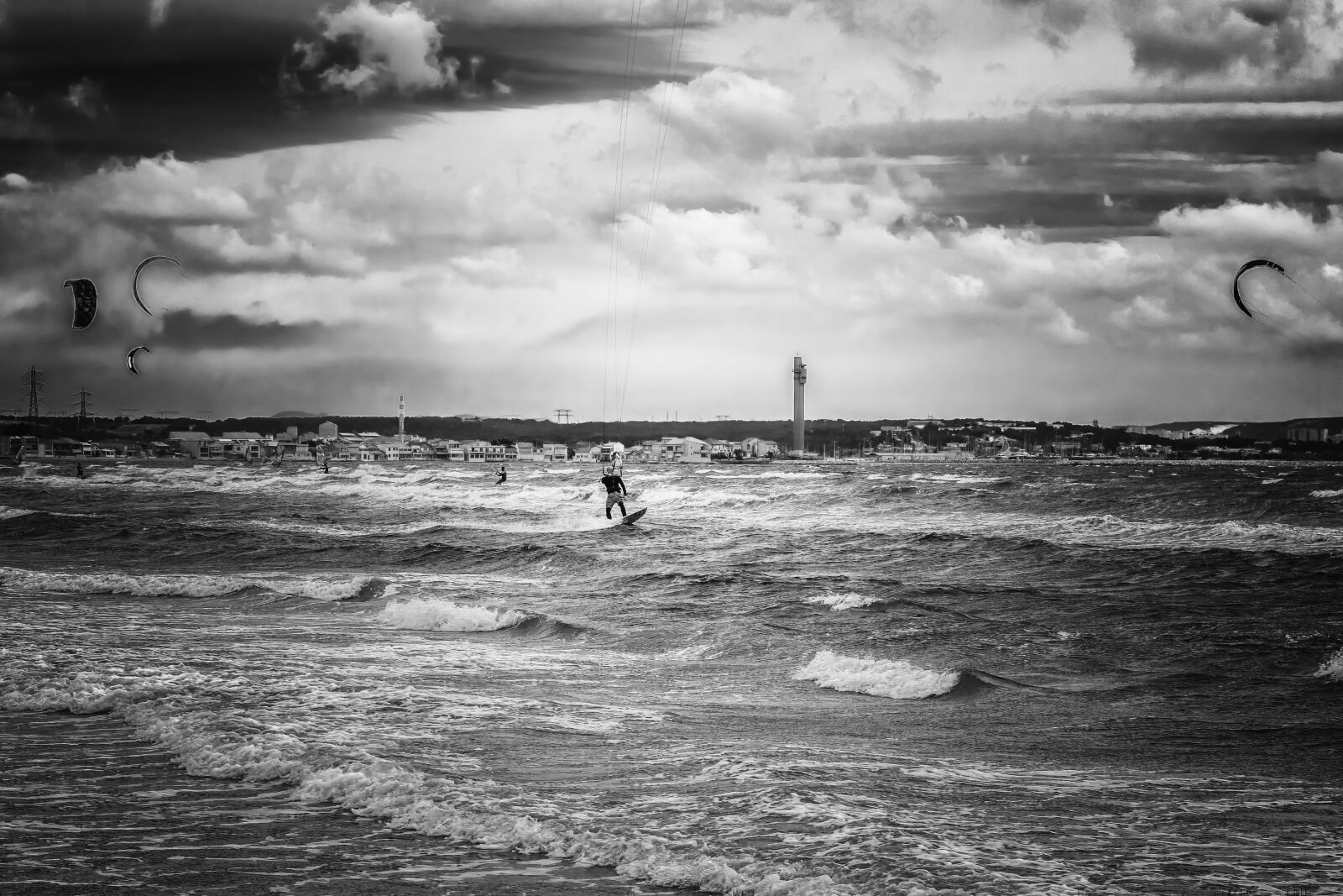 Nikon D3300 sample photo. Surfer, sea, water sports photography