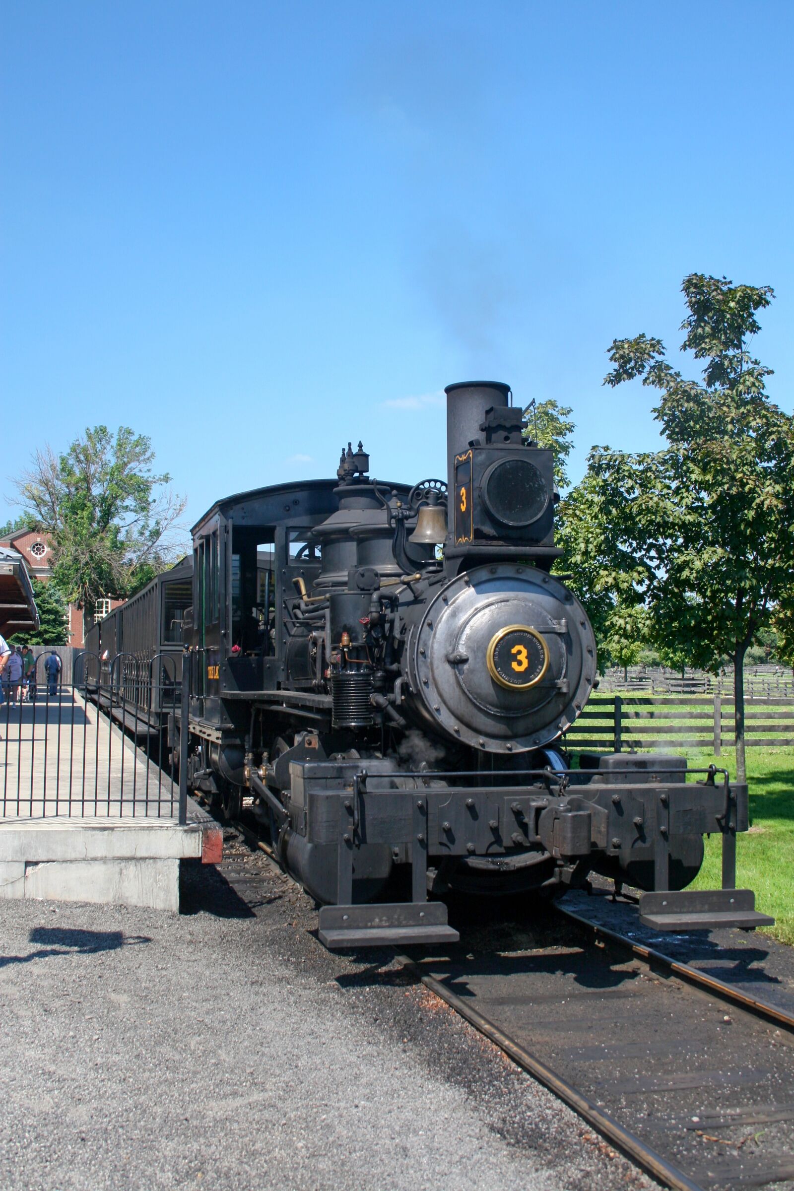 Canon EOS 20D sample photo. Train, steam train, railway photography