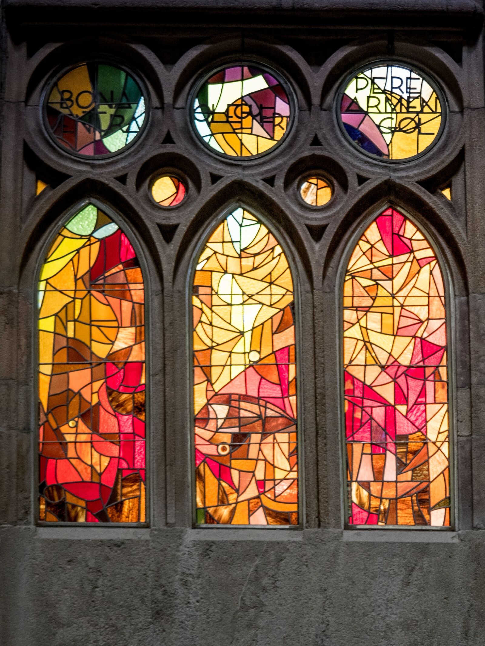 Olympus OM-D E-M5 II sample photo. Stained glass window, cathedral photography
