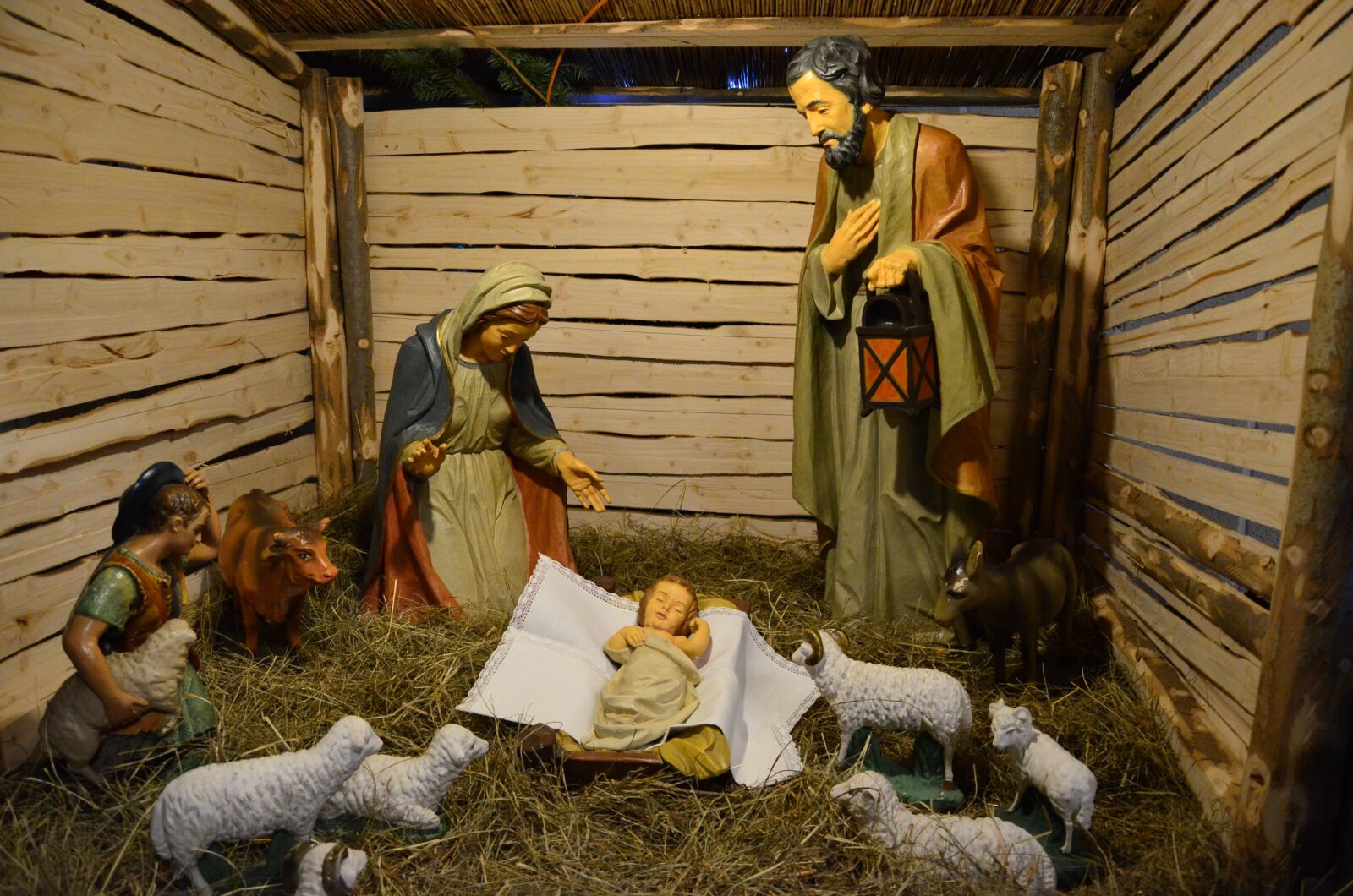 Nikon D5100 sample photo. Jesus, bethlehem, crib photography