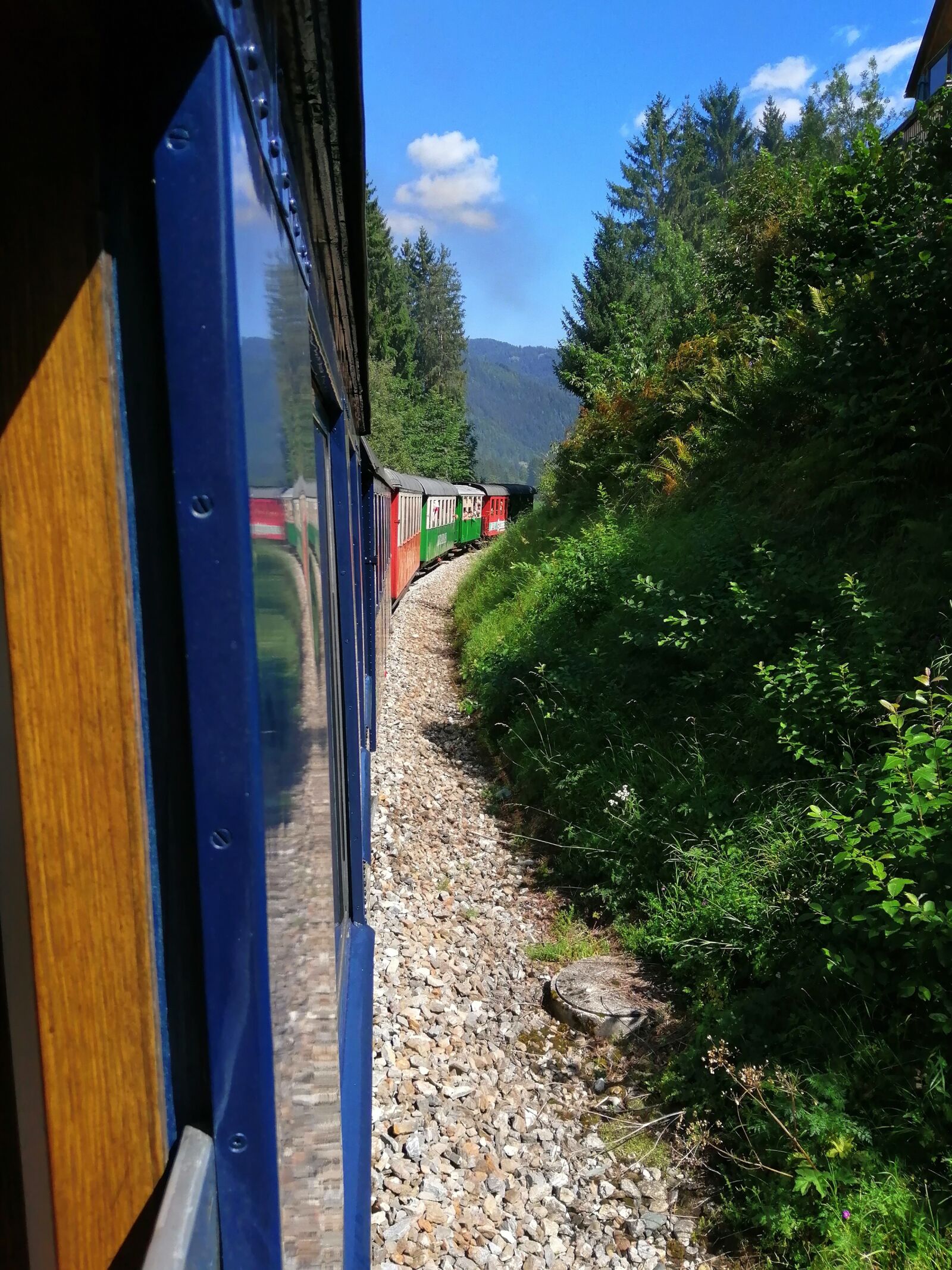 HUAWEI P SMART 2019 sample photo. Steam train, murau, holiday photography