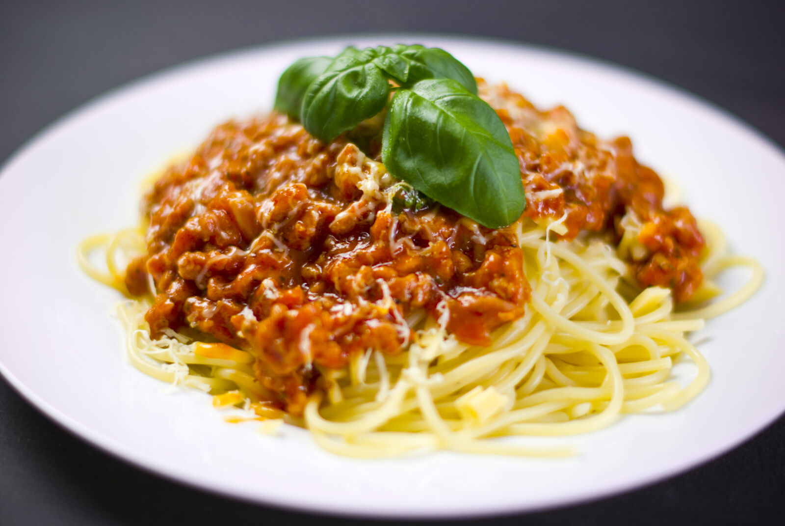 Nikon D60 sample photo. Spaghetti, on, white, plate photography