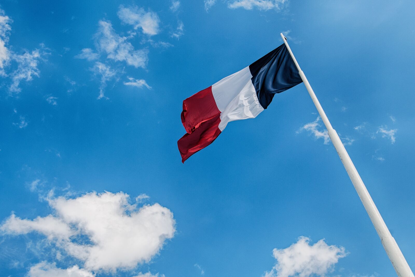 Nikon D300S sample photo. Flag, france, himmer photography