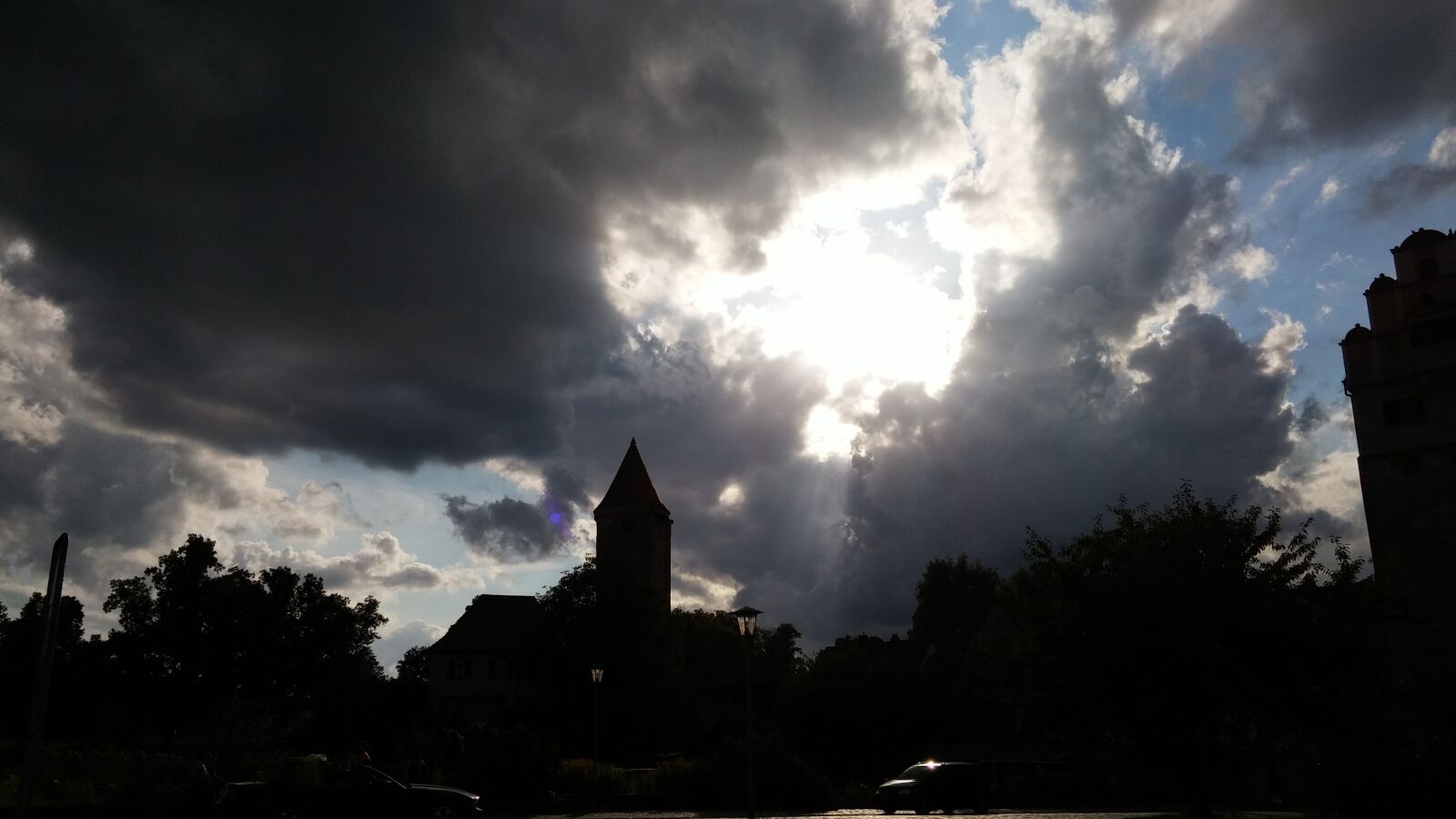 LG G3 sample photo. Clouds, sun, sky photography