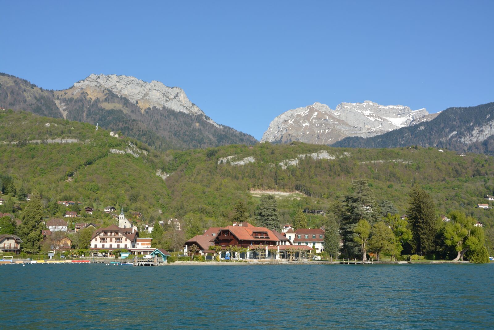 Nikon D5200 sample photo. Annecy, lake, nature photography