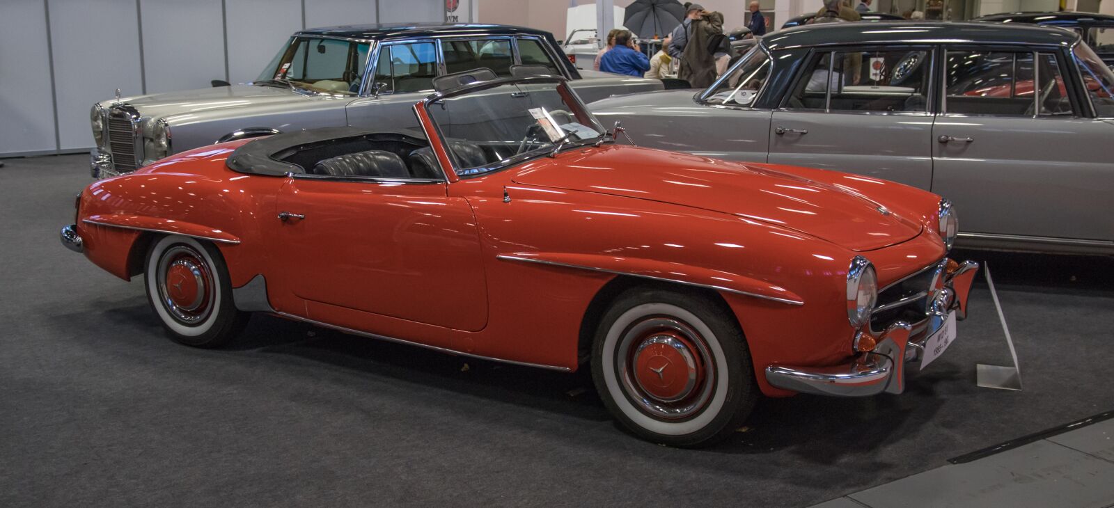 Pentax K-3 sample photo. Mercedes, oldtimer, 190sl photography