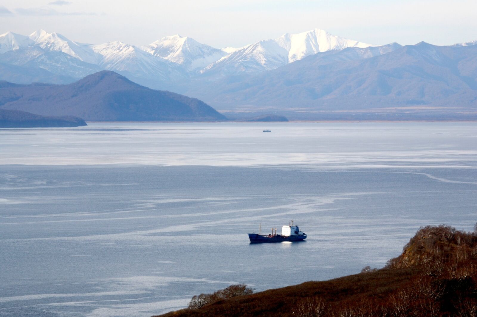 Canon EOS 5D sample photo. Bay, sea, ship photography