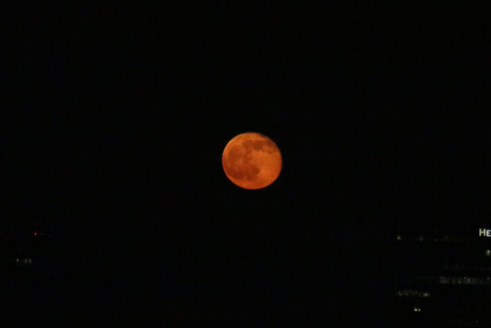 Canon EOS 650D (EOS Rebel T4i / EOS Kiss X6i) sample photo. Super, moon, dallas3 photography