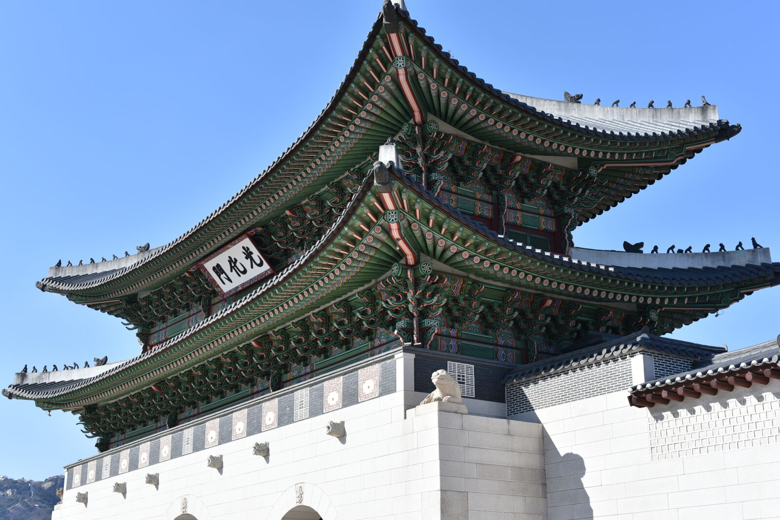 Nikon D810 sample photo. Seoul, forbidden city, republic photography
