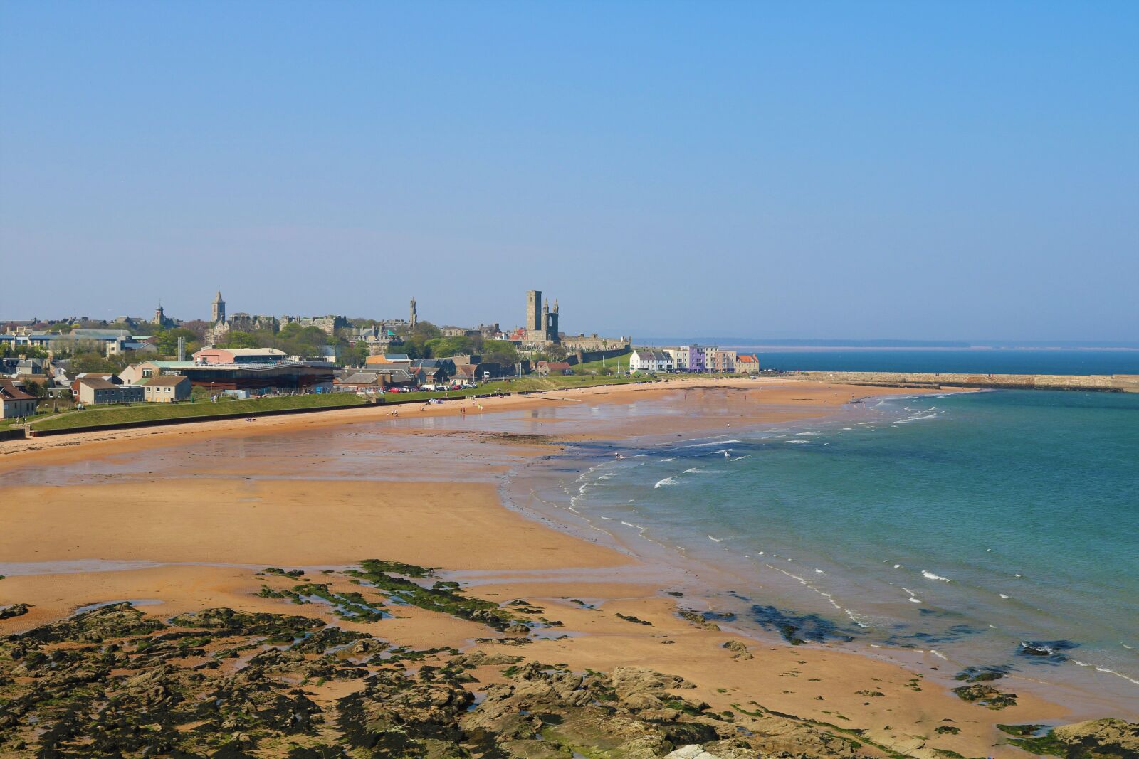 Canon EOS 750D (EOS Rebel T6i / EOS Kiss X8i) sample photo. St andrews, scotland, golf photography