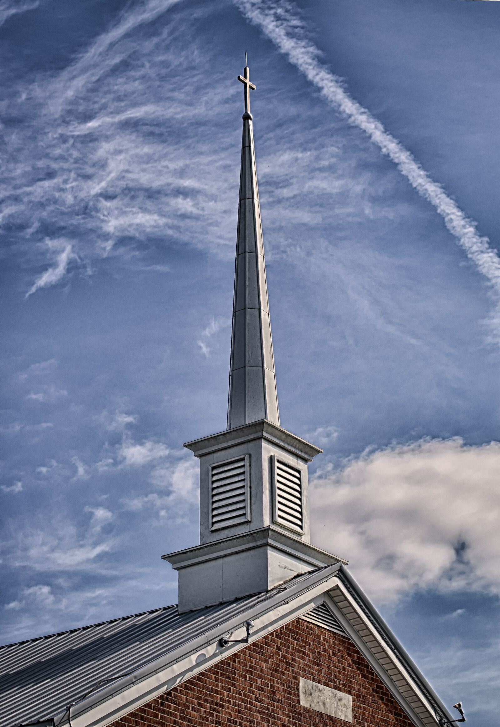 Nikon D5500 sample photo. Landscape, church, baptist photography