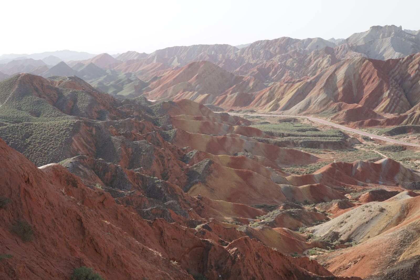 Sony a6000 + Sony E 35mm F1.8 OSS sample photo. Zhangye, danxia, colorful photography