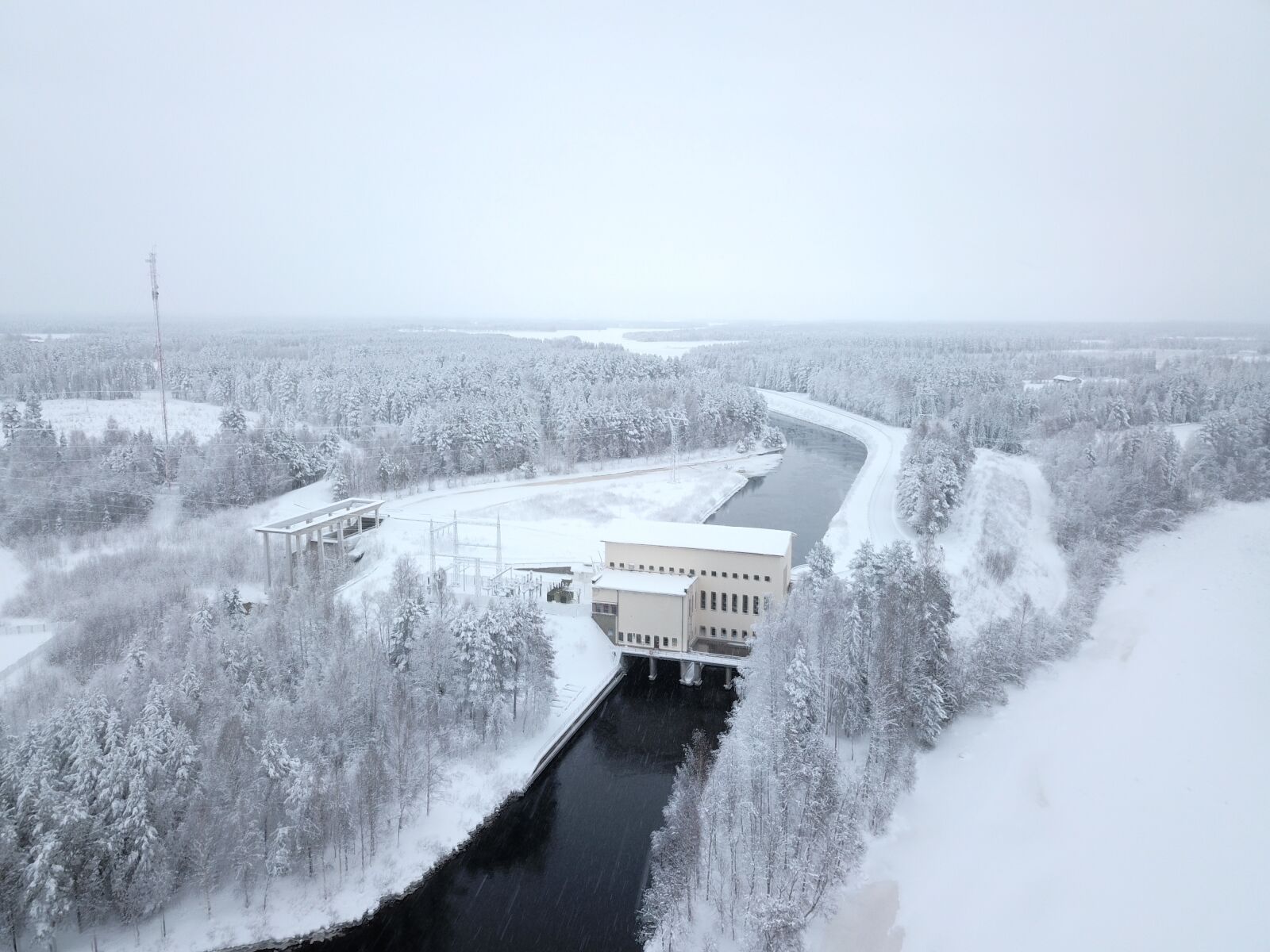 DJI FC220 sample photo. Winter, ice, cold photography