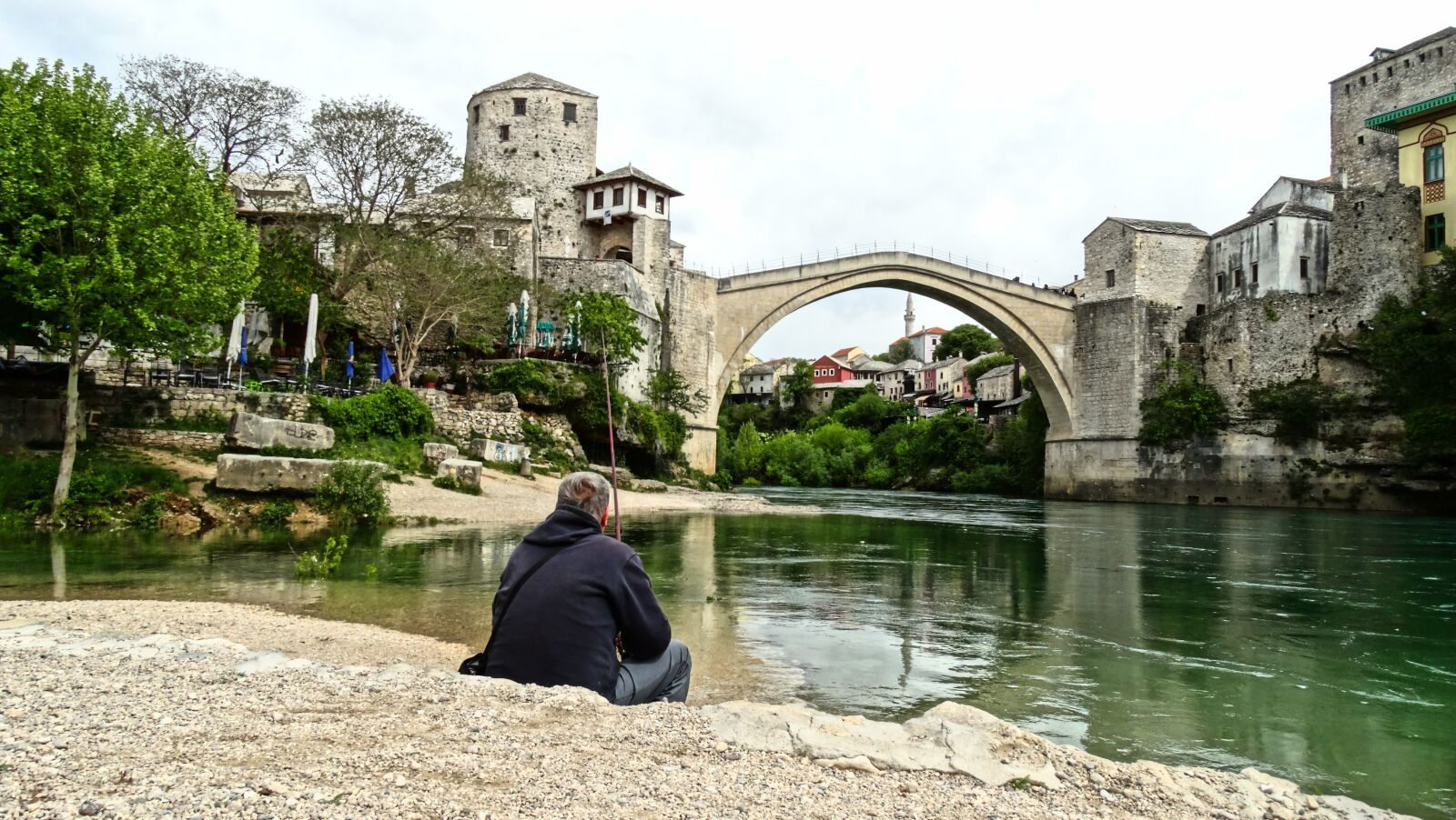 Sony Cyber-shot DSC-HX300 sample photo. Old bridge, mostar, river photography