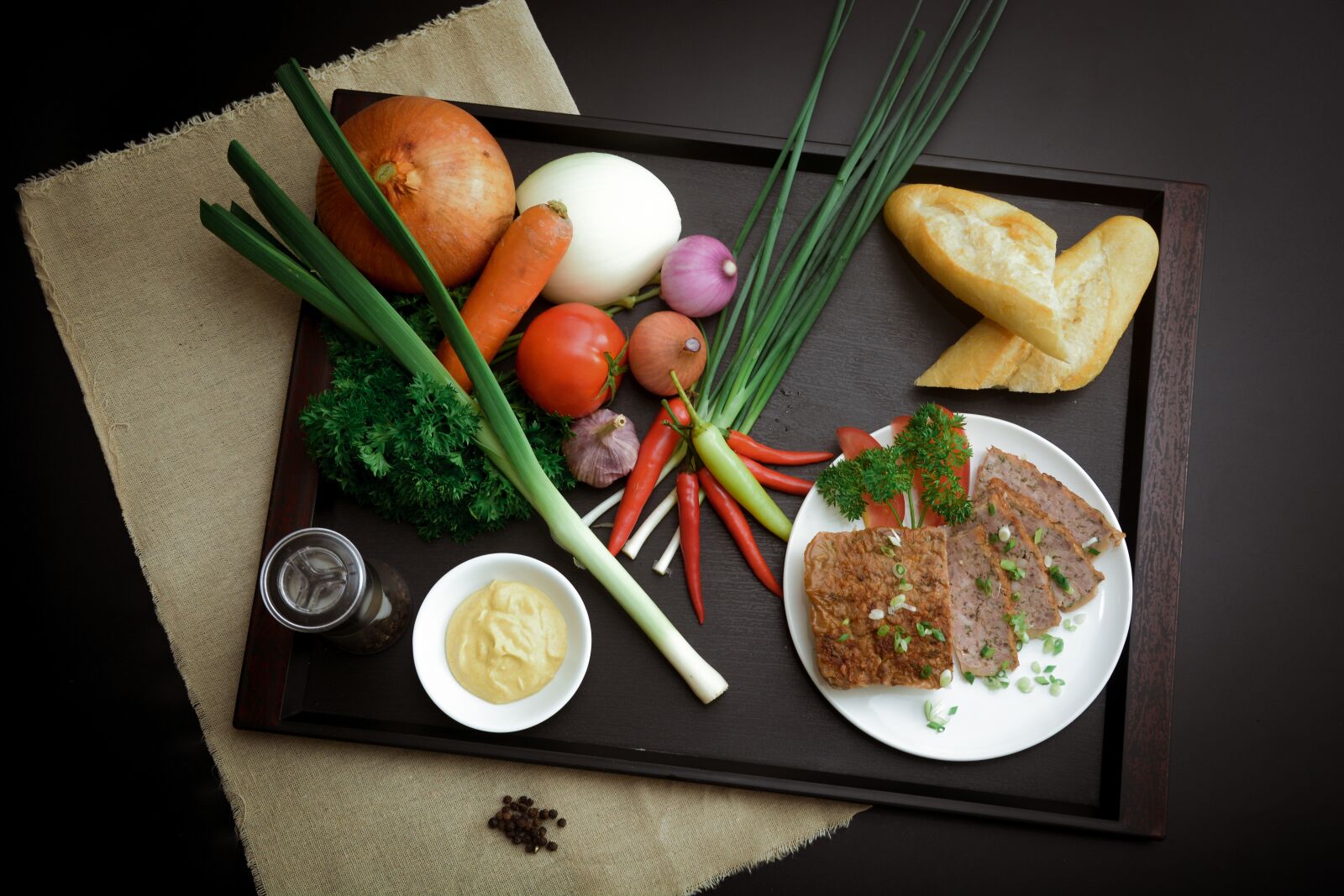 Nikon D7100 sample photo. Foie gras pate, pate photography