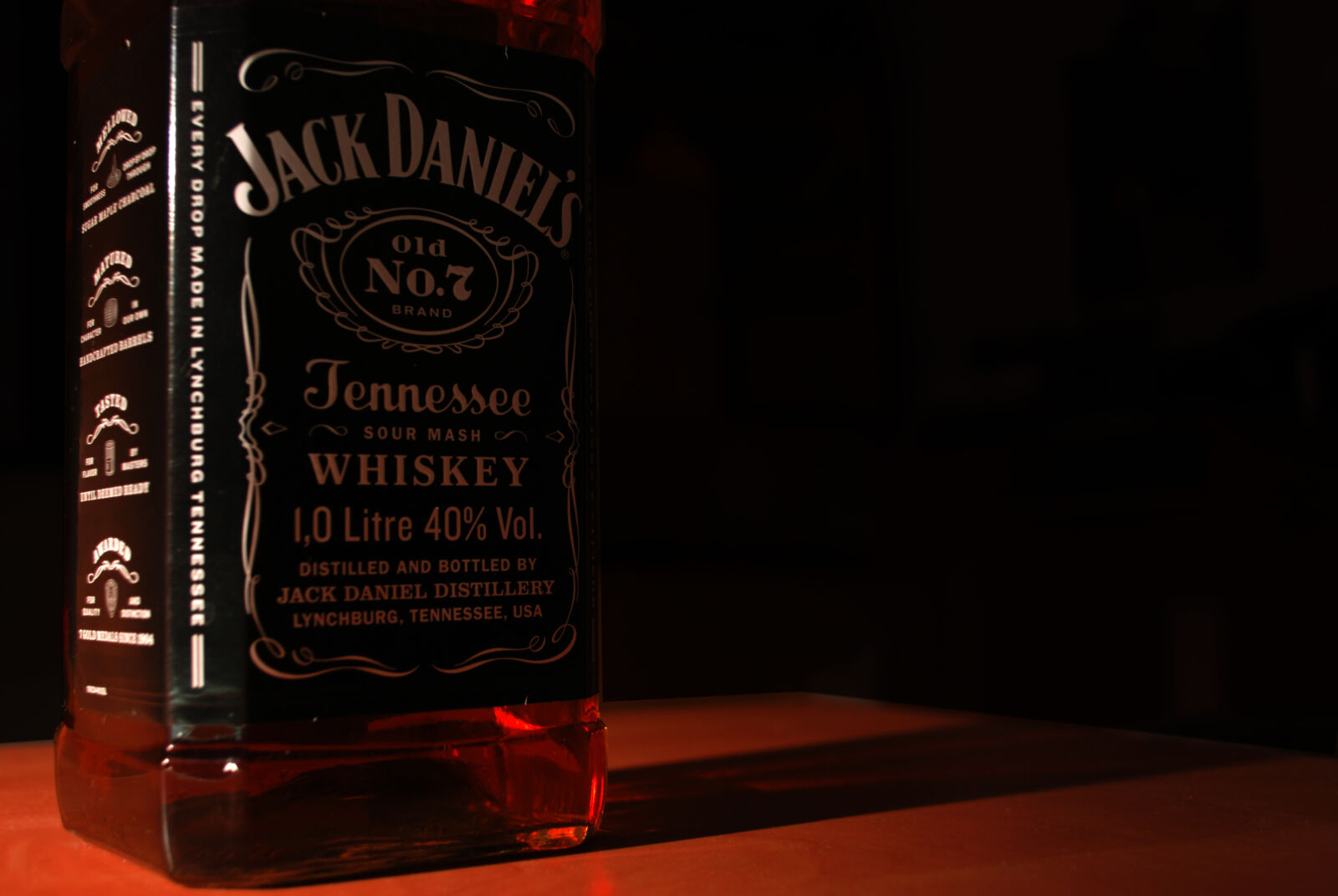 Nikon D80 sample photo. Jack, daniels, whiskey, 1, litre photography