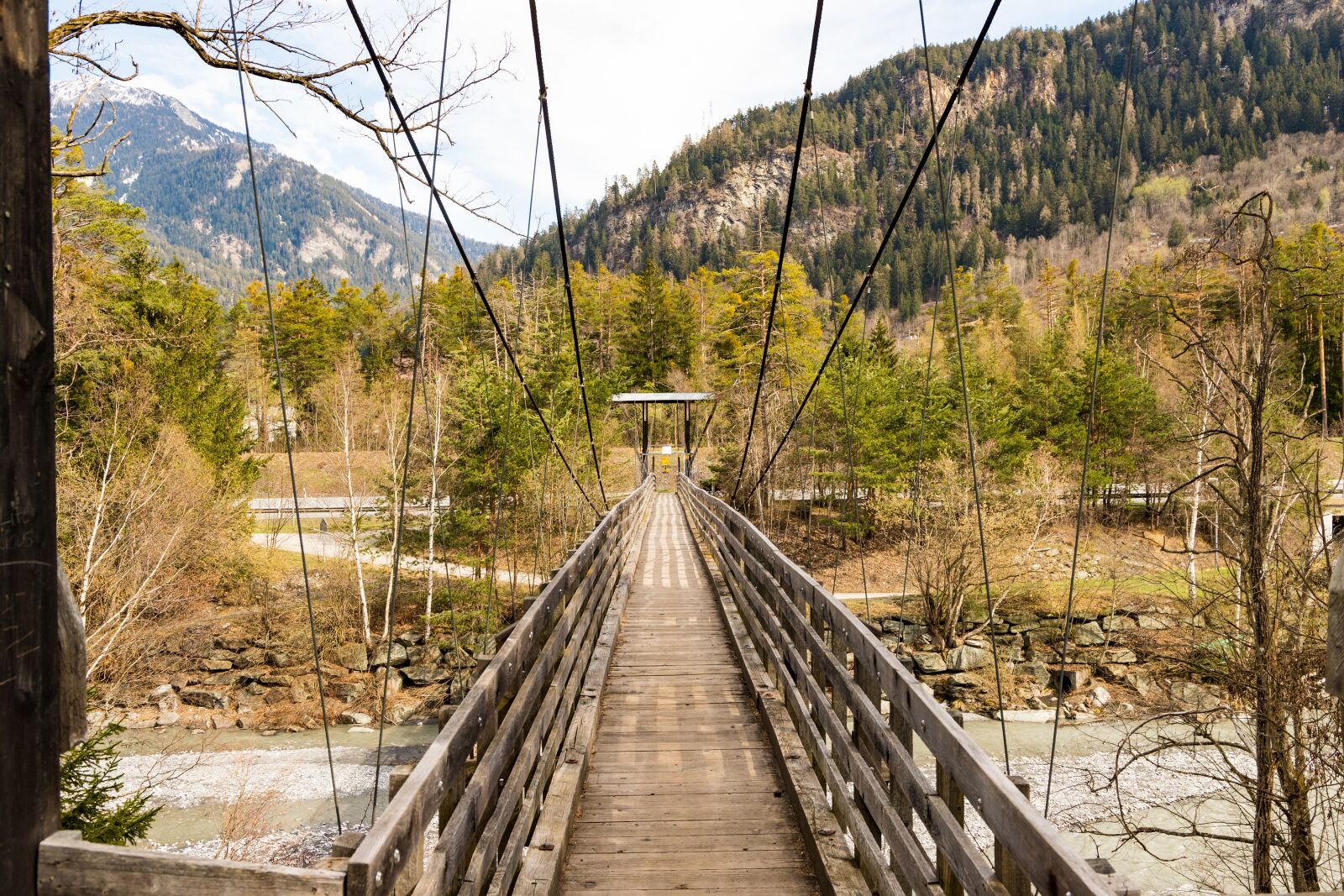 Canon EOS 6D Mark II sample photo. Bridge, rhine, chur photography
